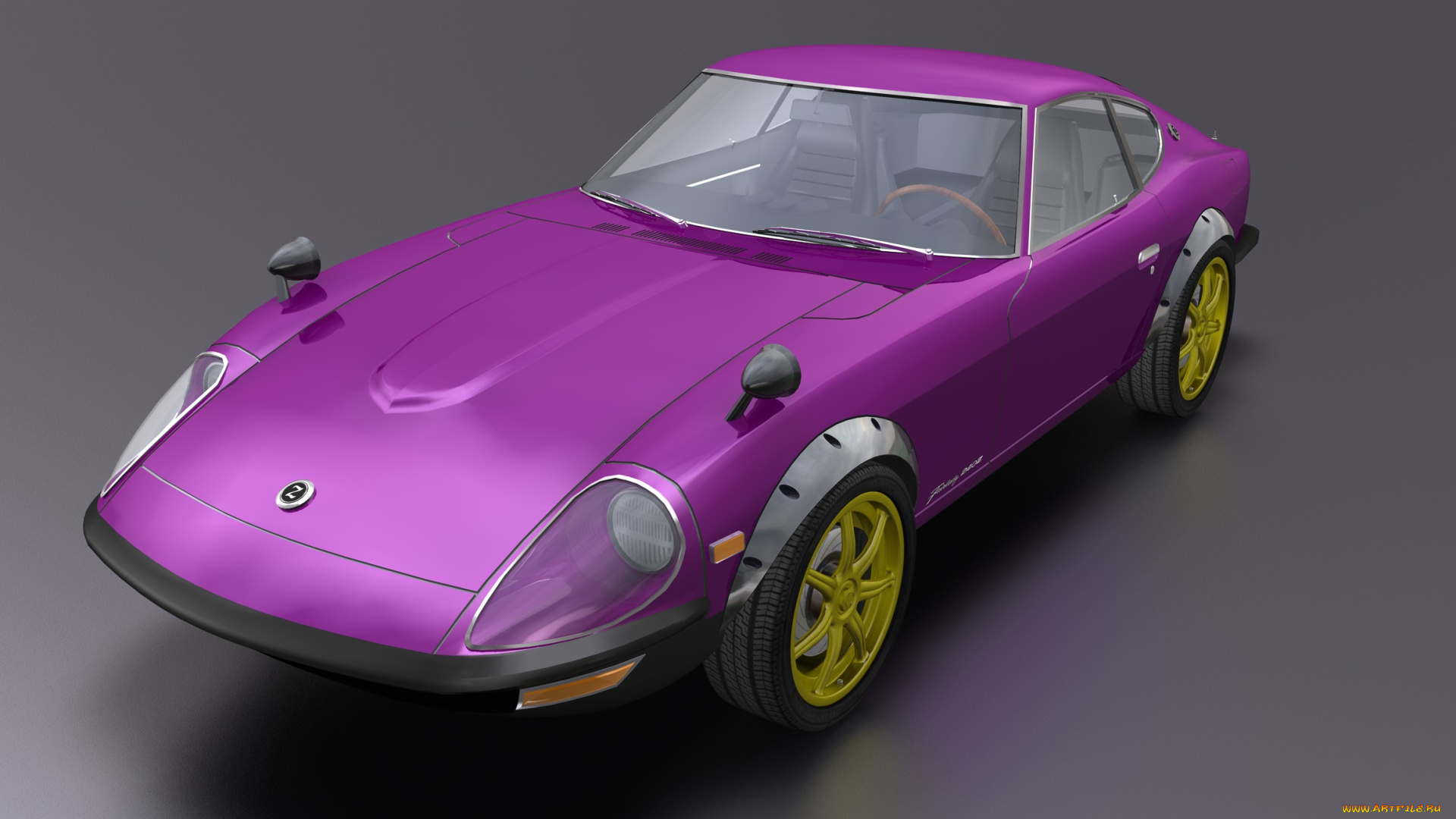 автомобили, 3д, фон, автомобиль