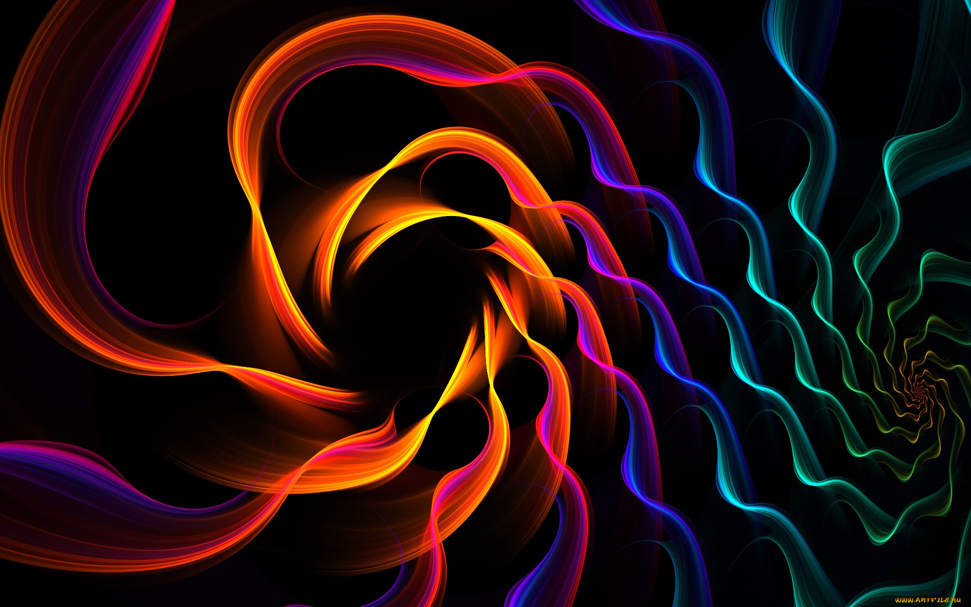 3д, графика, фракталы, , fractal, цвета, фон, узор