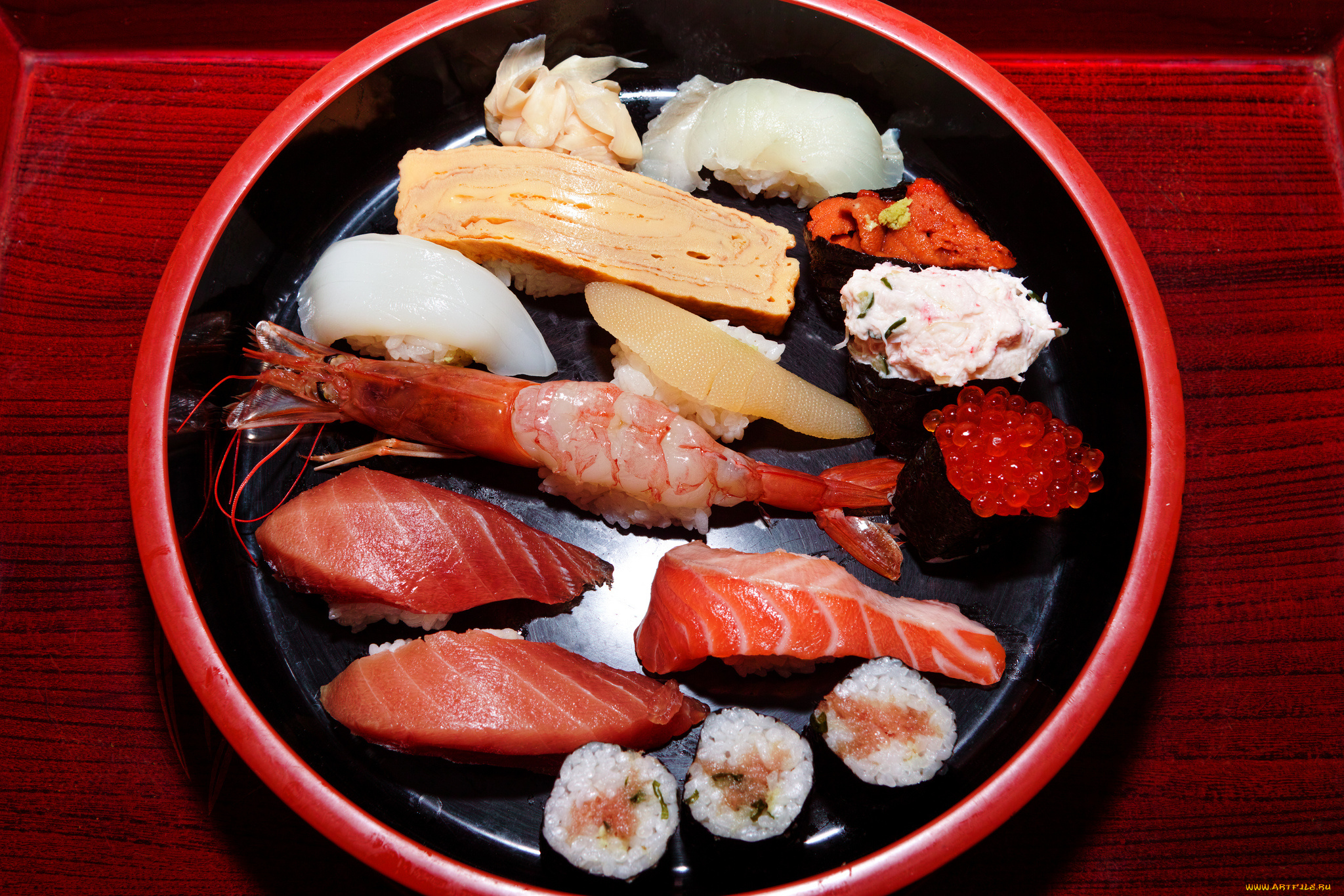 еда, рыбные, блюда, , с, морепродуктами, икра, креветки, рыба