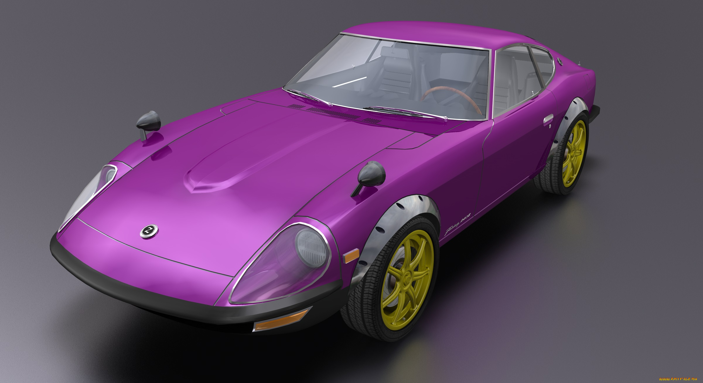 автомобили, 3д, фон, автомобиль