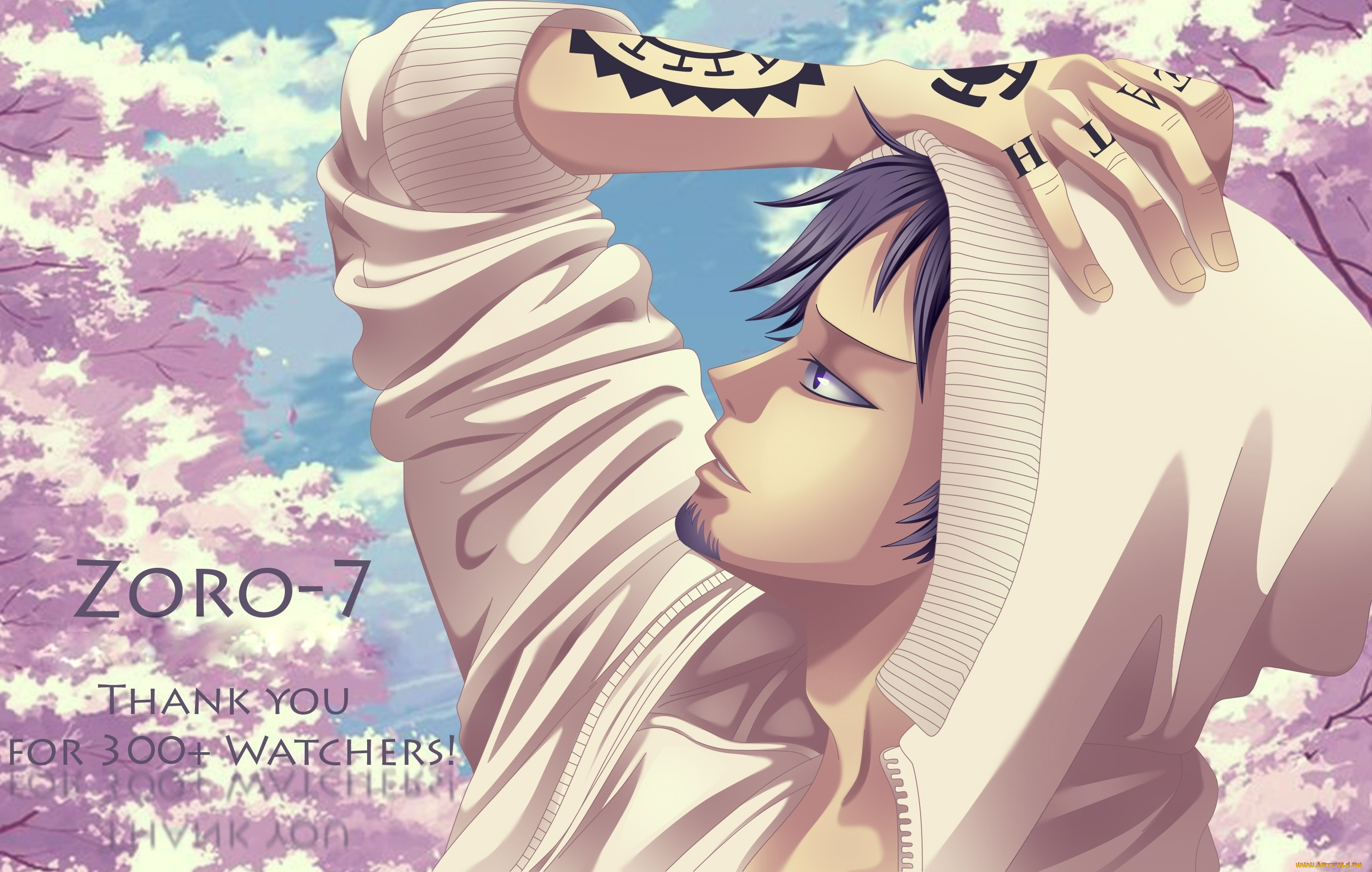 аниме, one, piece, парень, большой, куш, арт