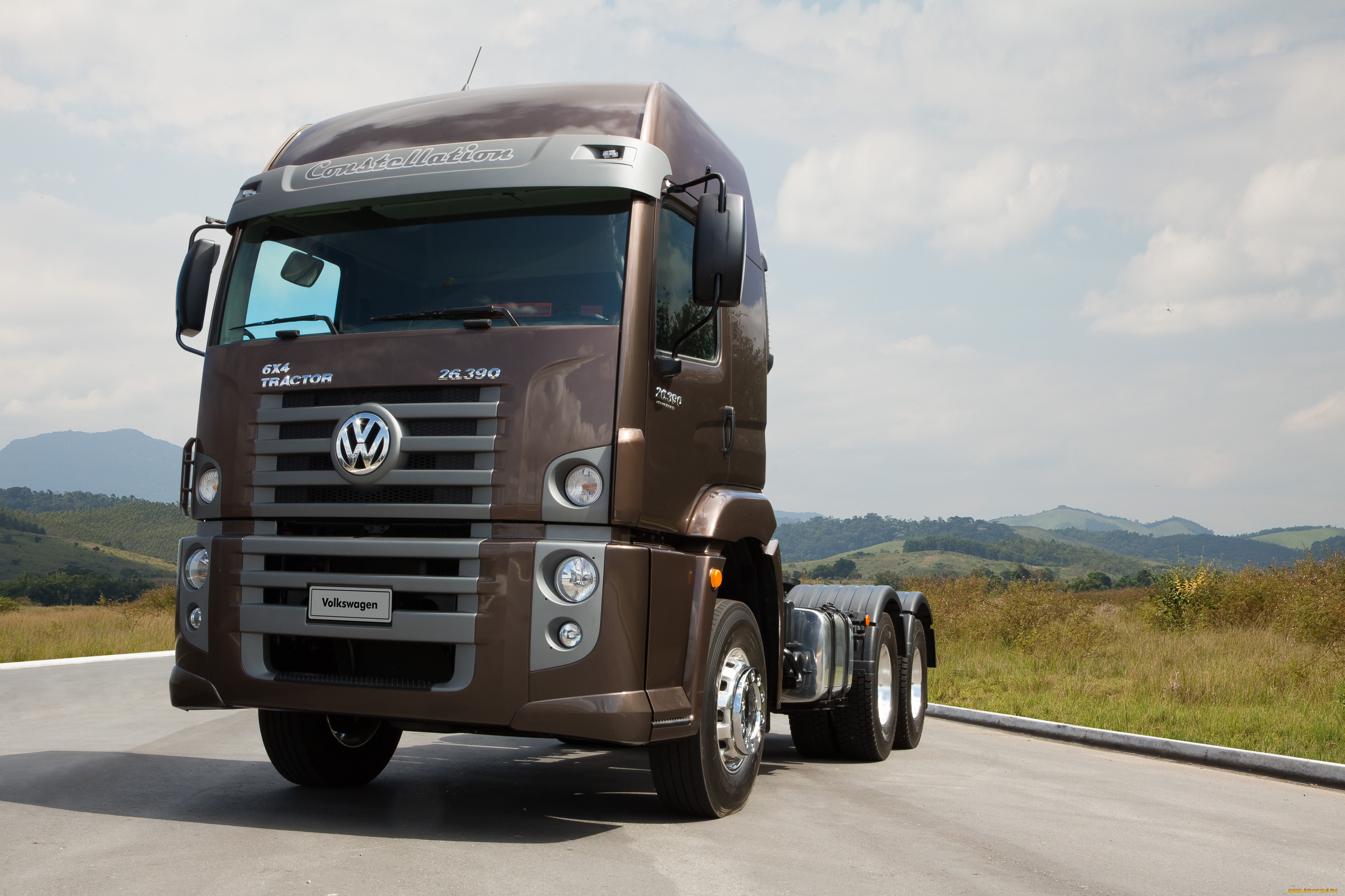 автомобили, volkswagen, constellation, 26-390, tractor