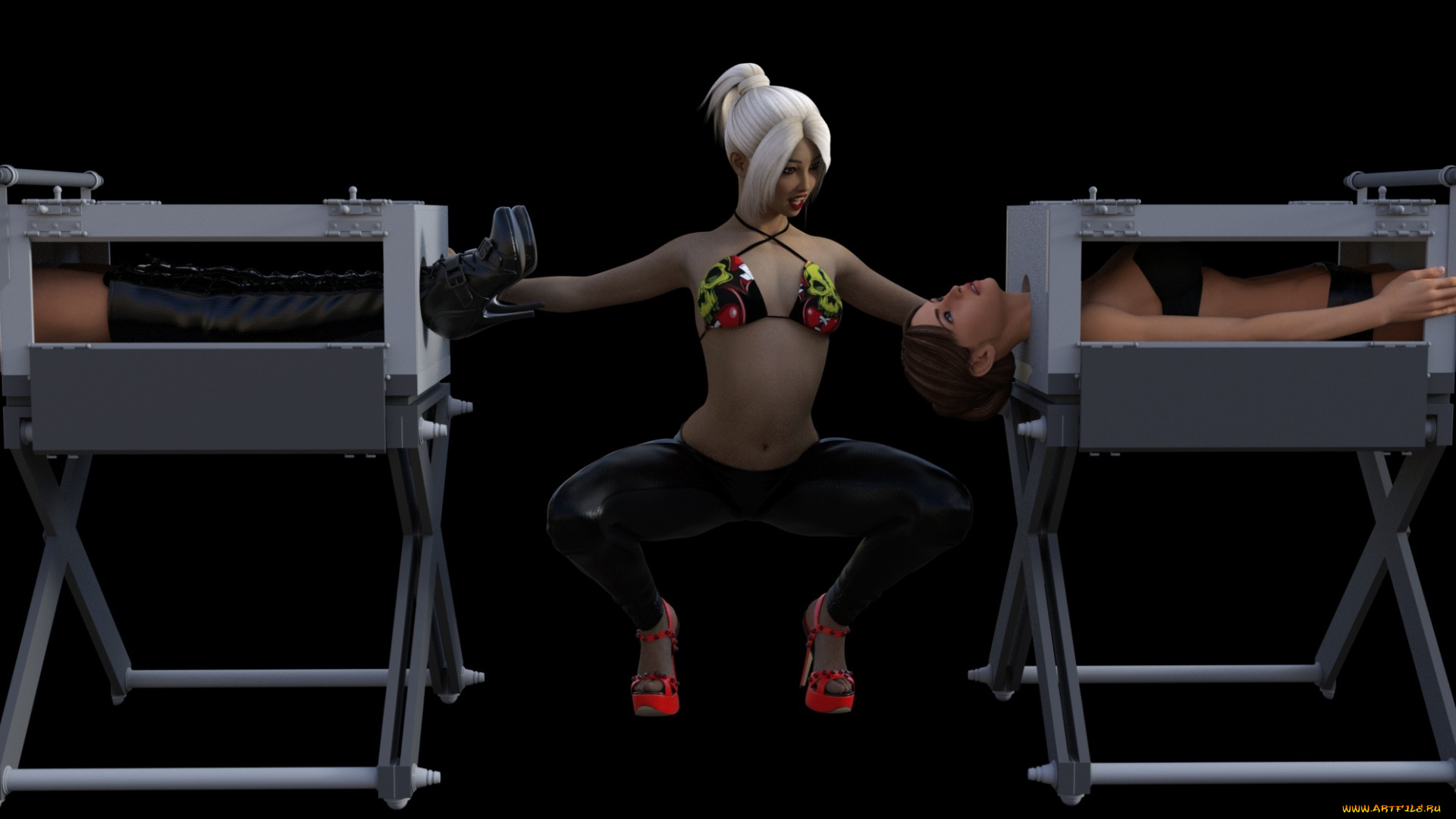 3д, графика, люди, , people, фон, взгляд, девушки