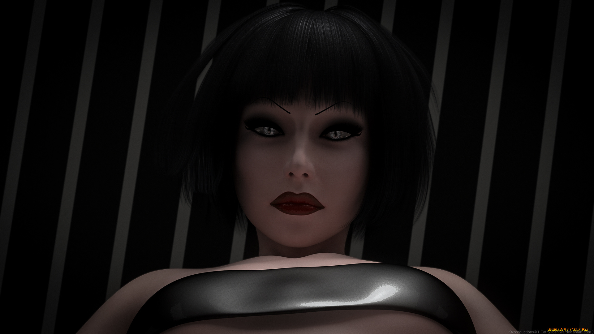 3д, графика, портрет, , portraits, девушка, фон, взгляд
