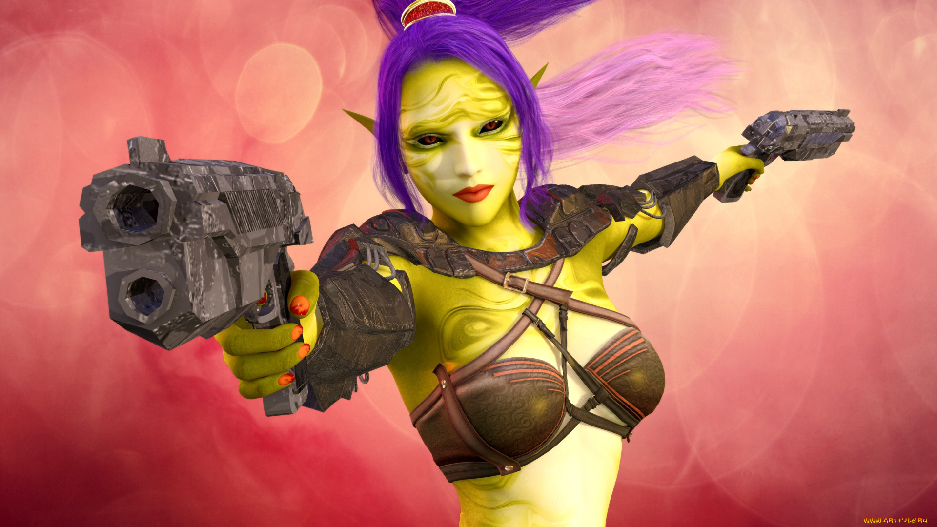 3д, графика, существа, , creatures, фон, взгляд, халк