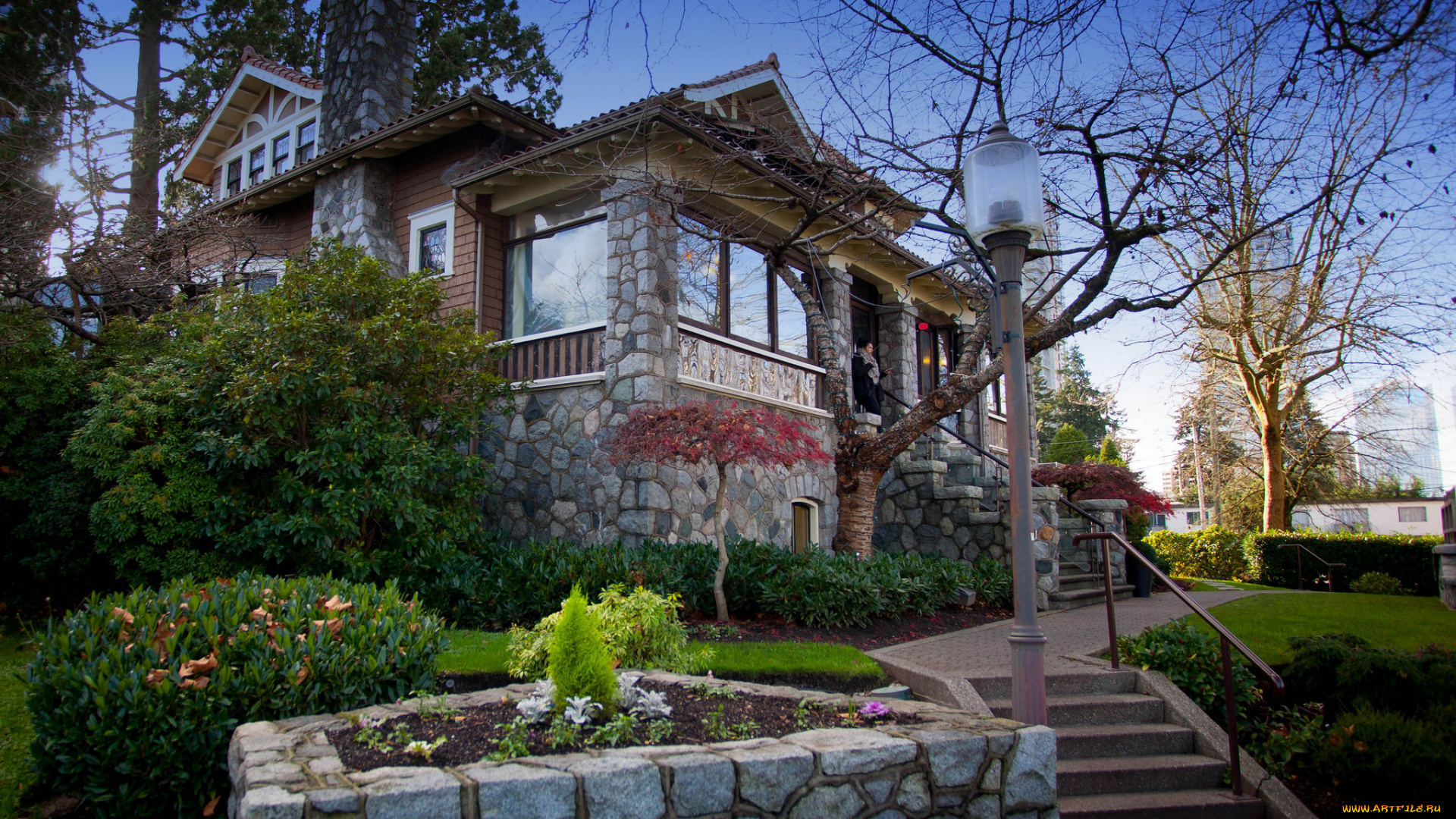 города, -, здания, , дома, дом, загородный