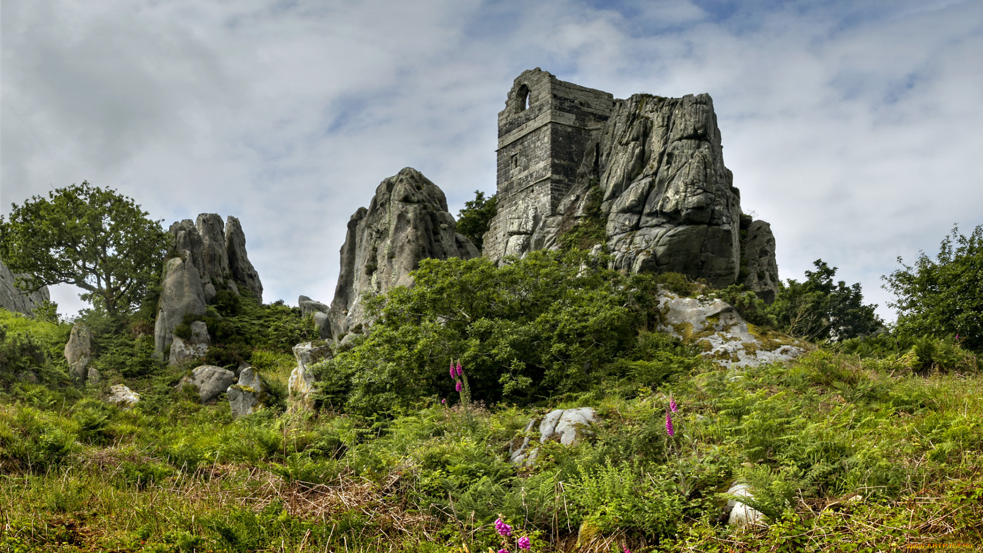 природа, горы, скалы