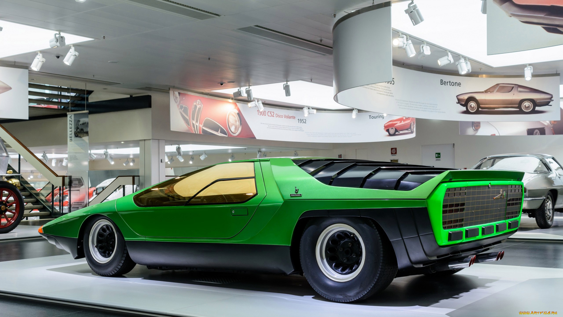 alfa, romeo, carabo, 1968, автомобили, выставки, и, уличные, фото, carabo, alfa, romeo, 1968