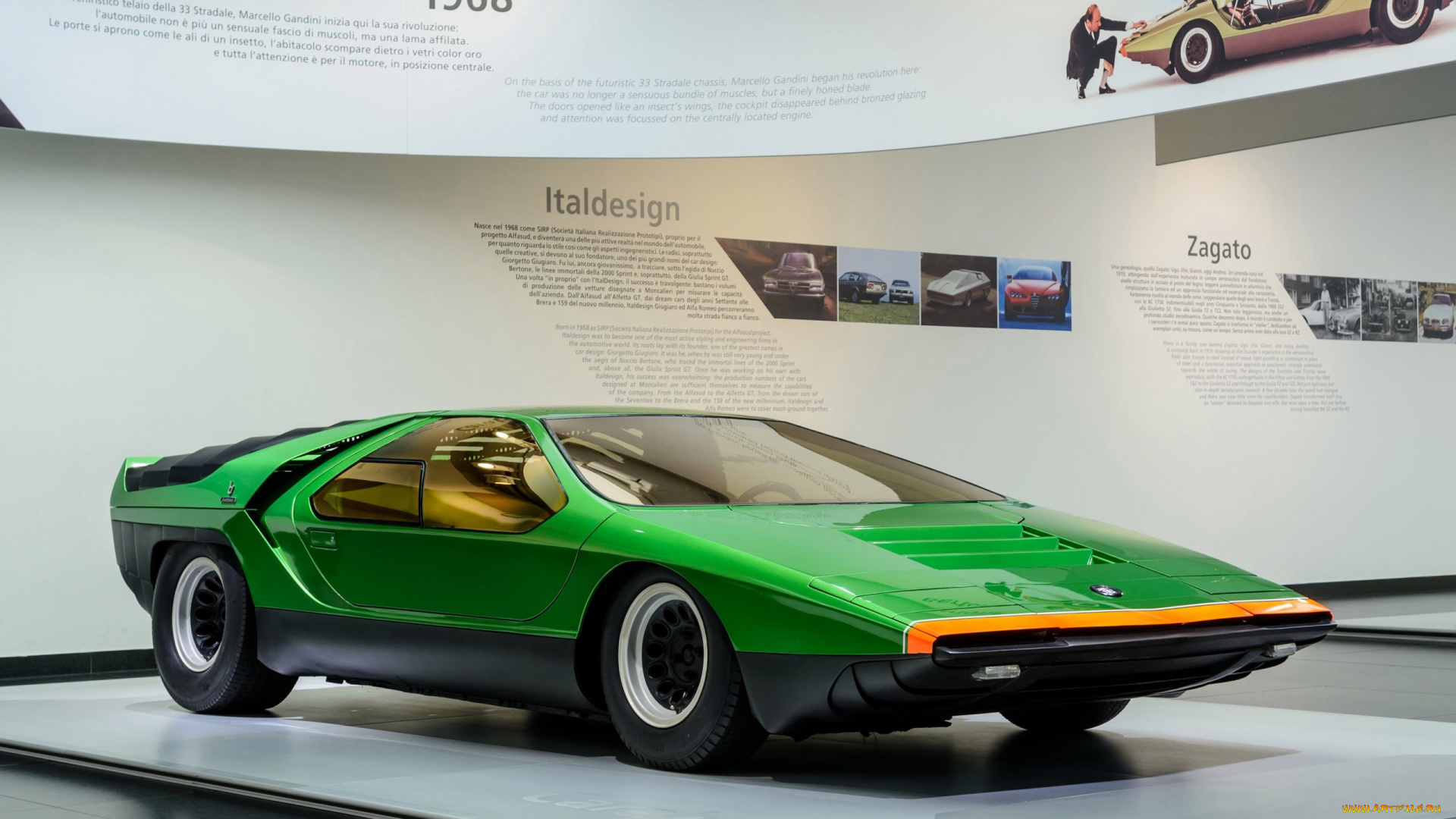 alfa, romeo, carabo, 1968, автомобили, выставки, и, уличные, фото, 1968, carabo, alfa, romeo