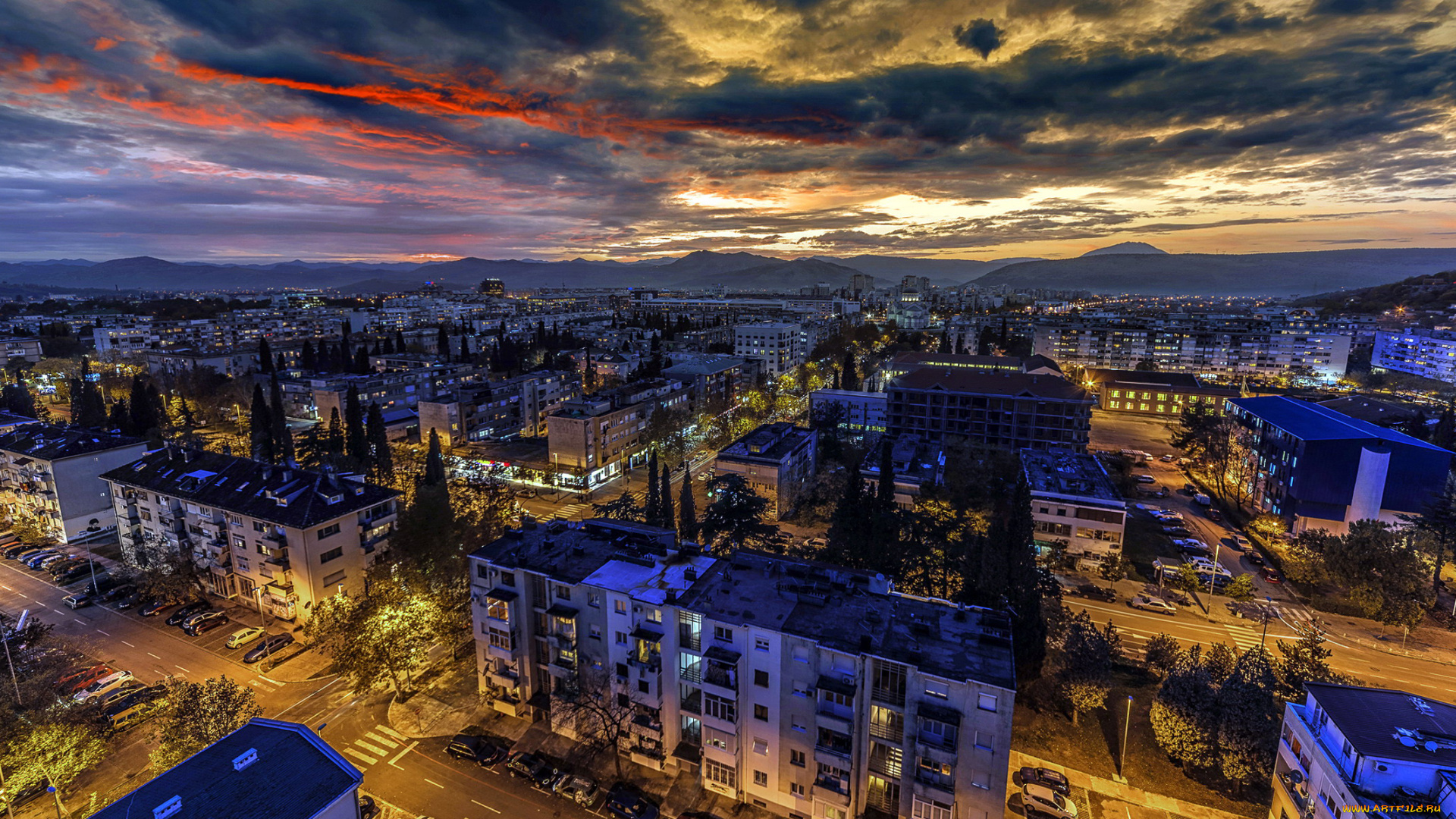 podgorica, montenegro, города, -, столицы, государств