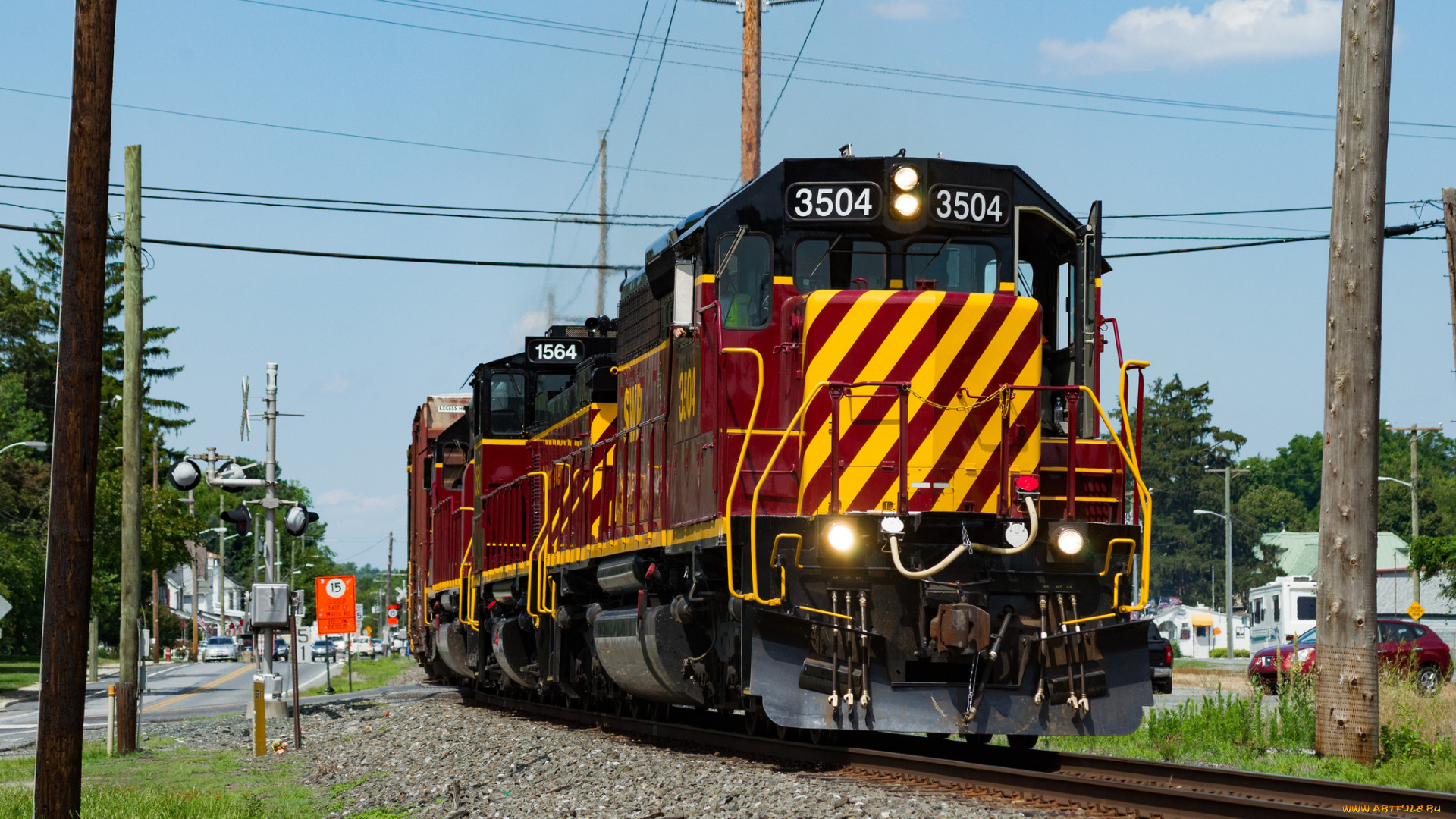 техника, локомотивы, локомотив, состав