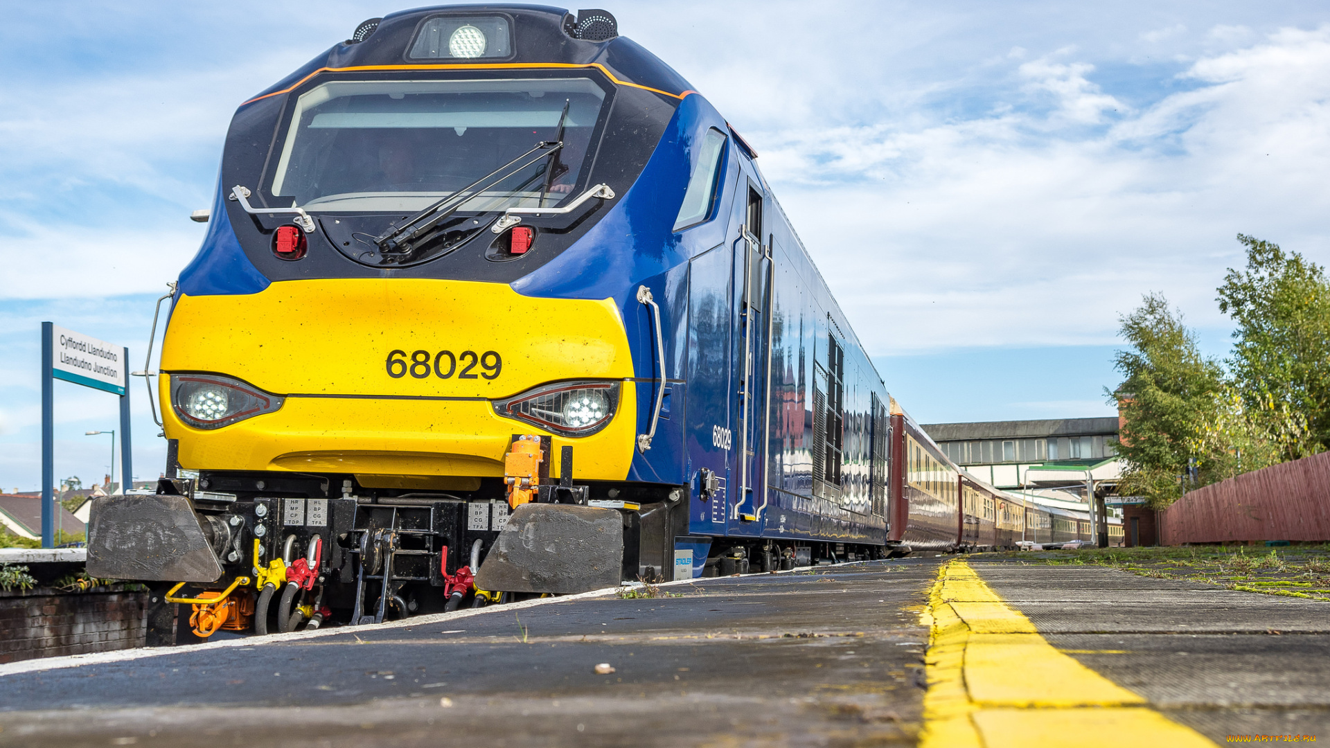 техника, поезда, локомотив, состав