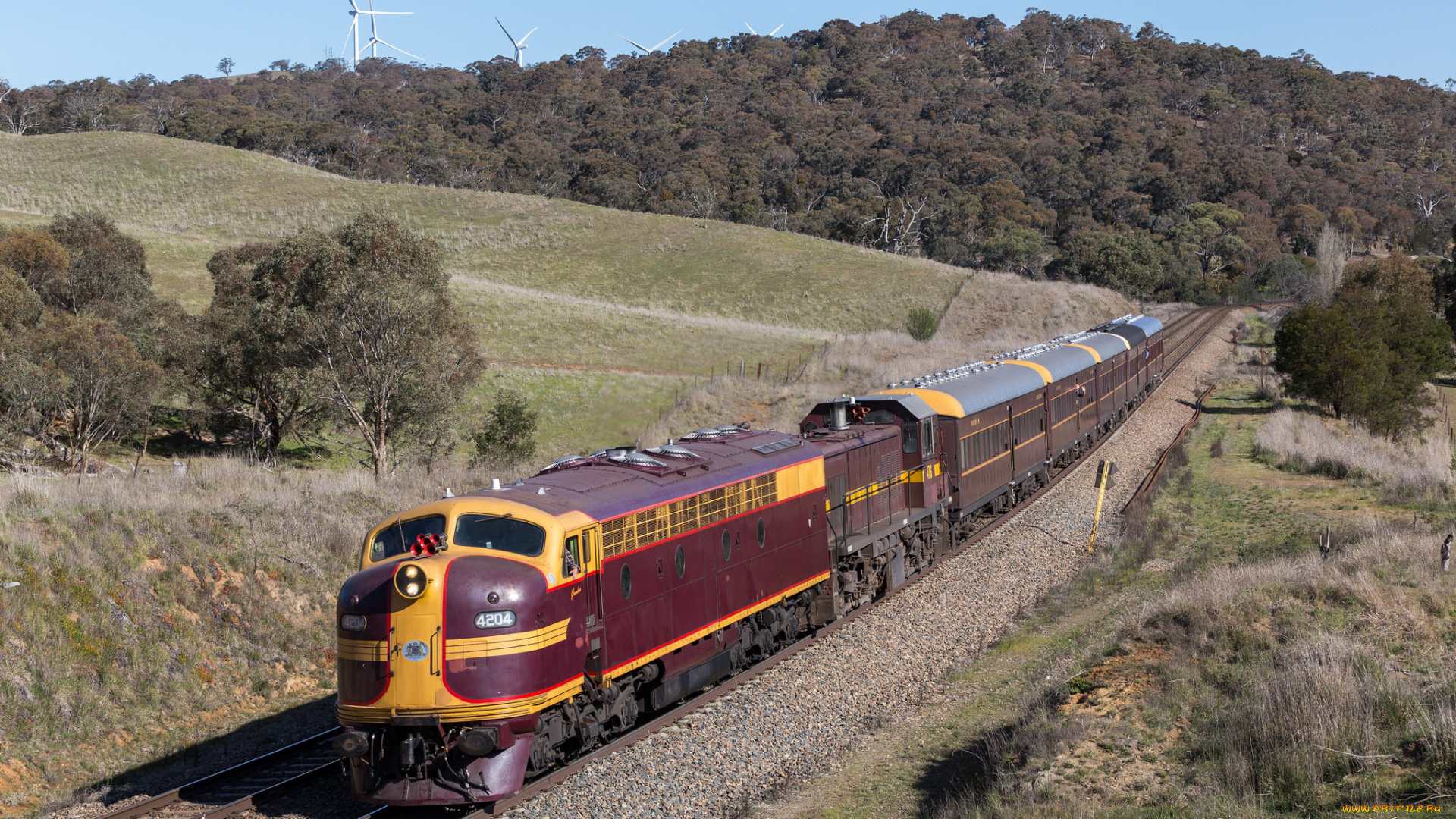 техника, поезда, локомотив, состав