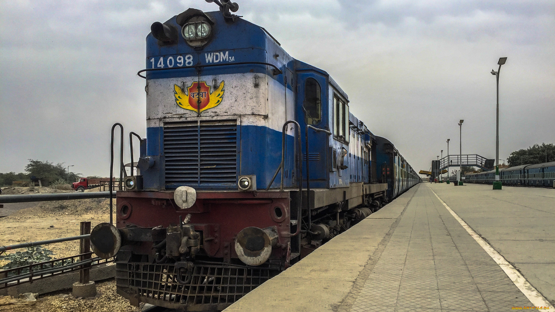 техника, поезда, локомотив, состав