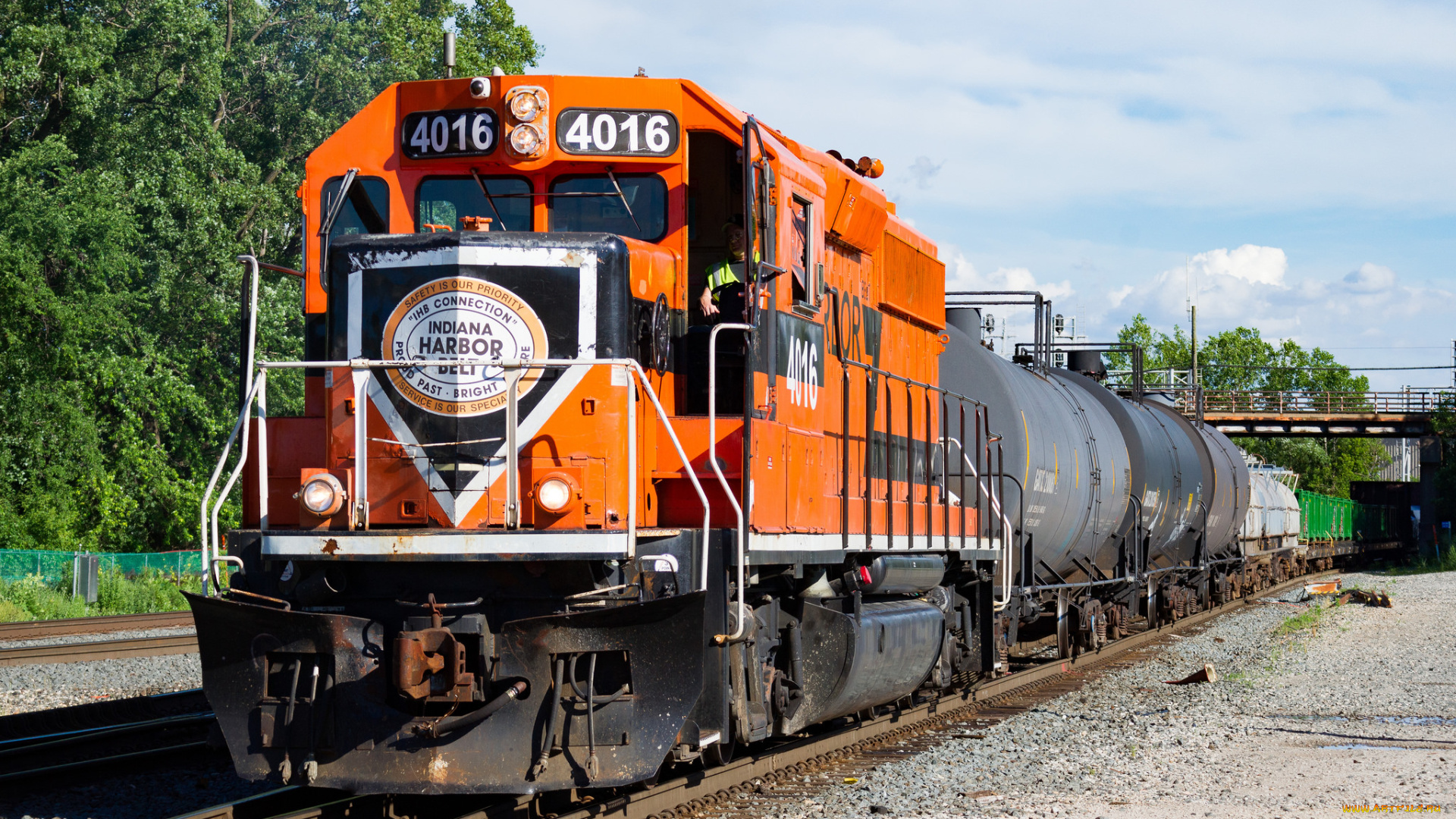 техника, поезда, локомотив, состав