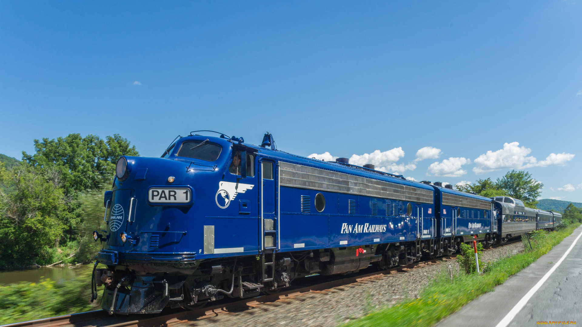 техника, поезда, локомотив, состав