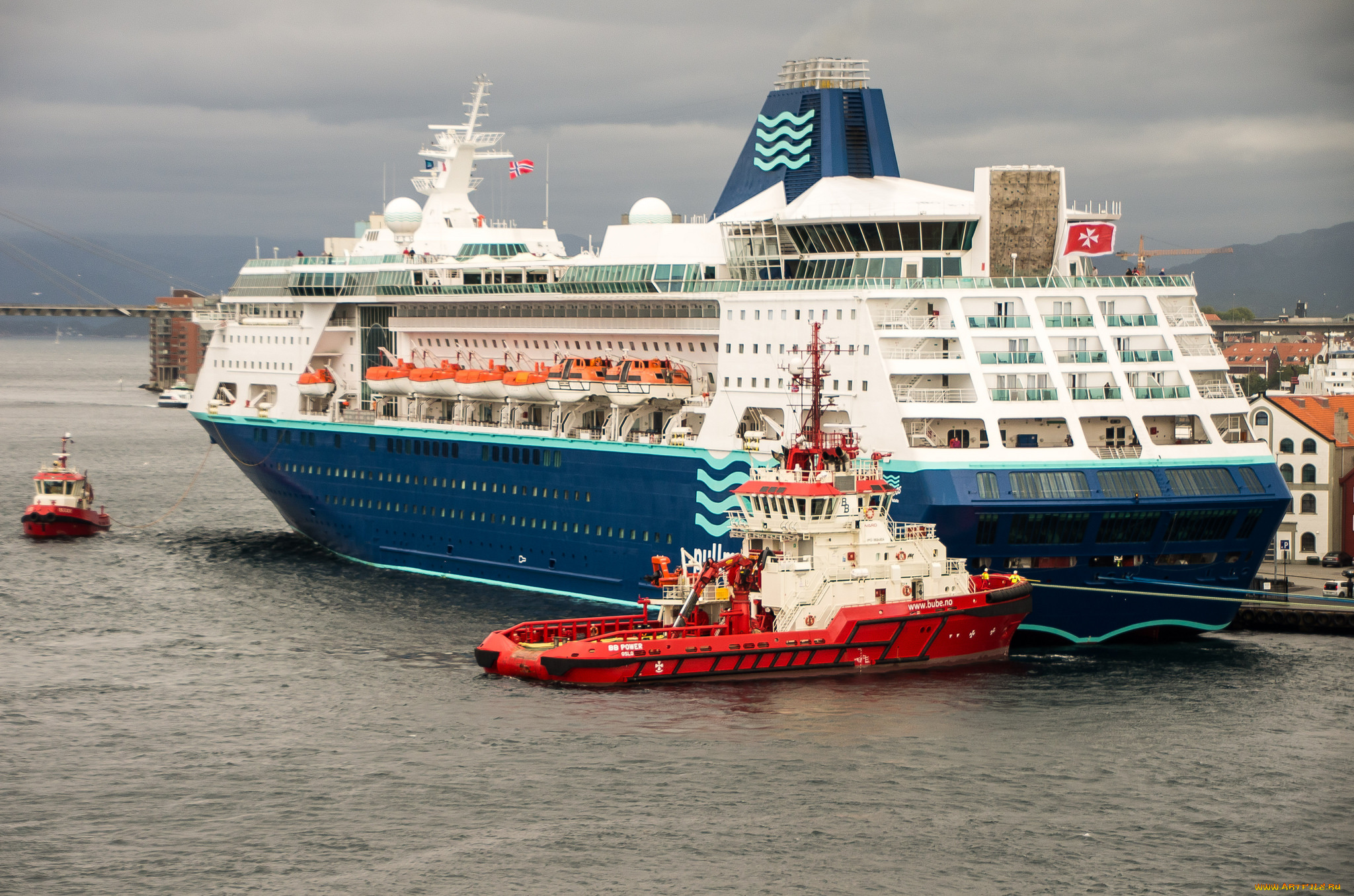 корабли, разные, вместе, лайнер, круиз