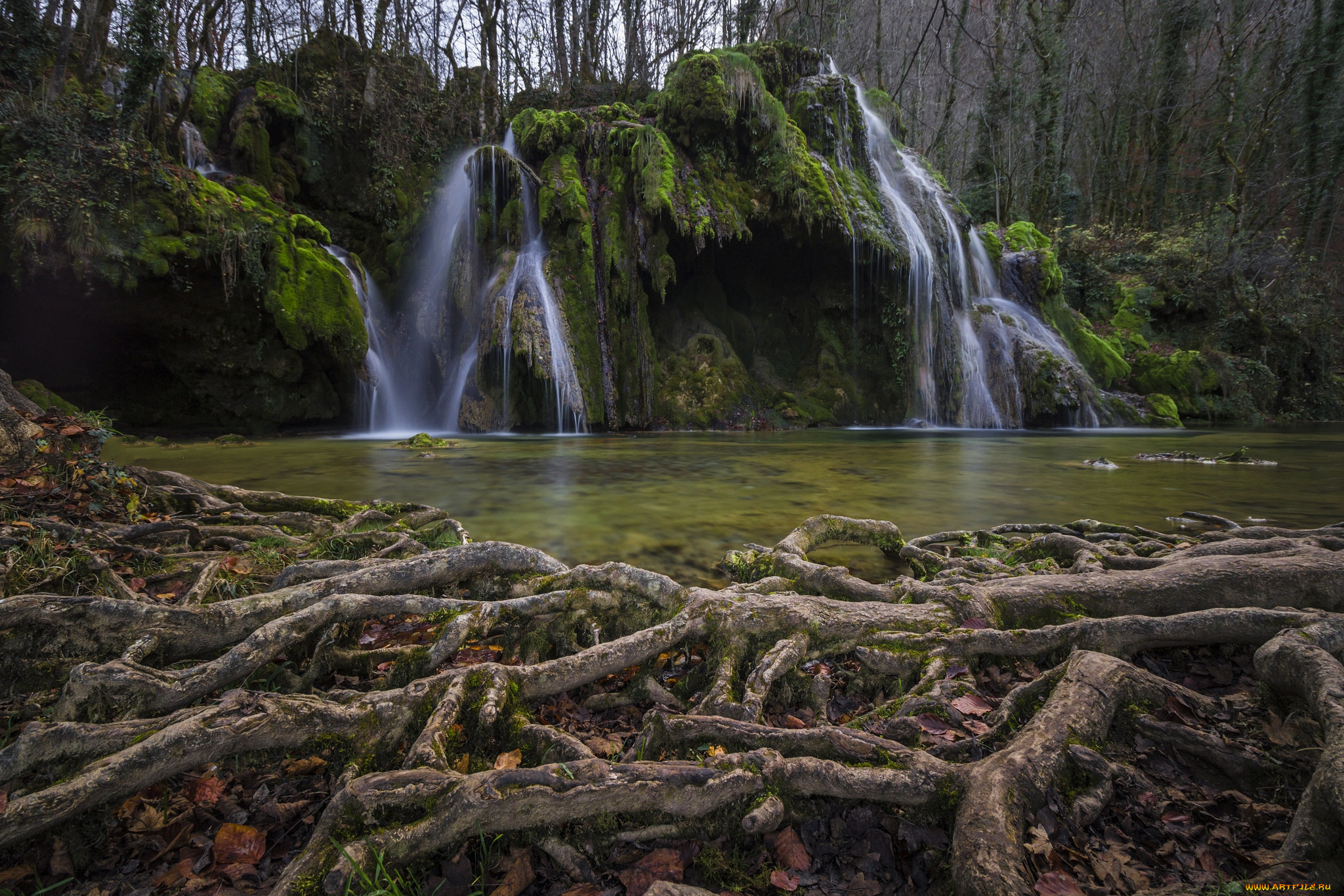 природа, водопады, простор