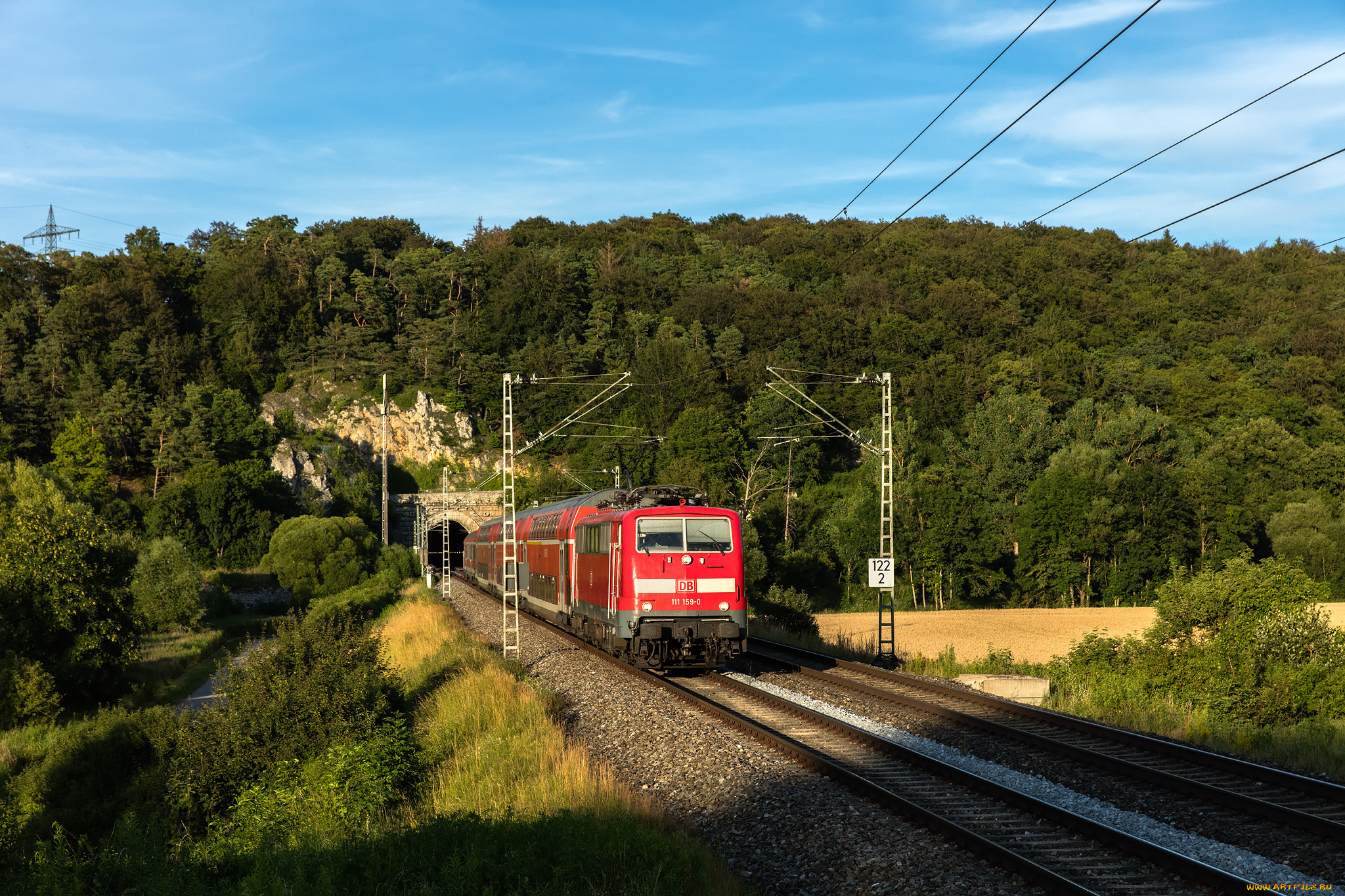 техника, поезда, локомотив, состав