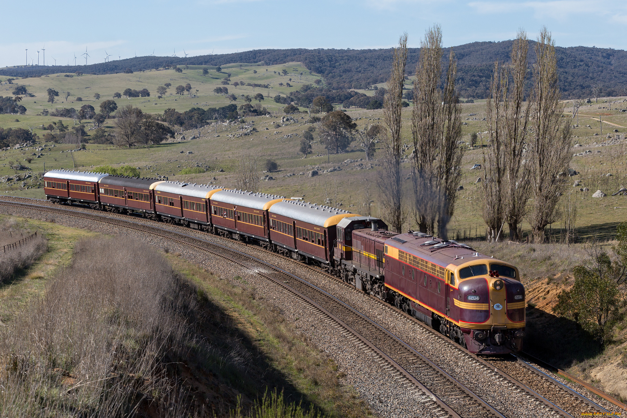 техника, поезда, локомотив, состав