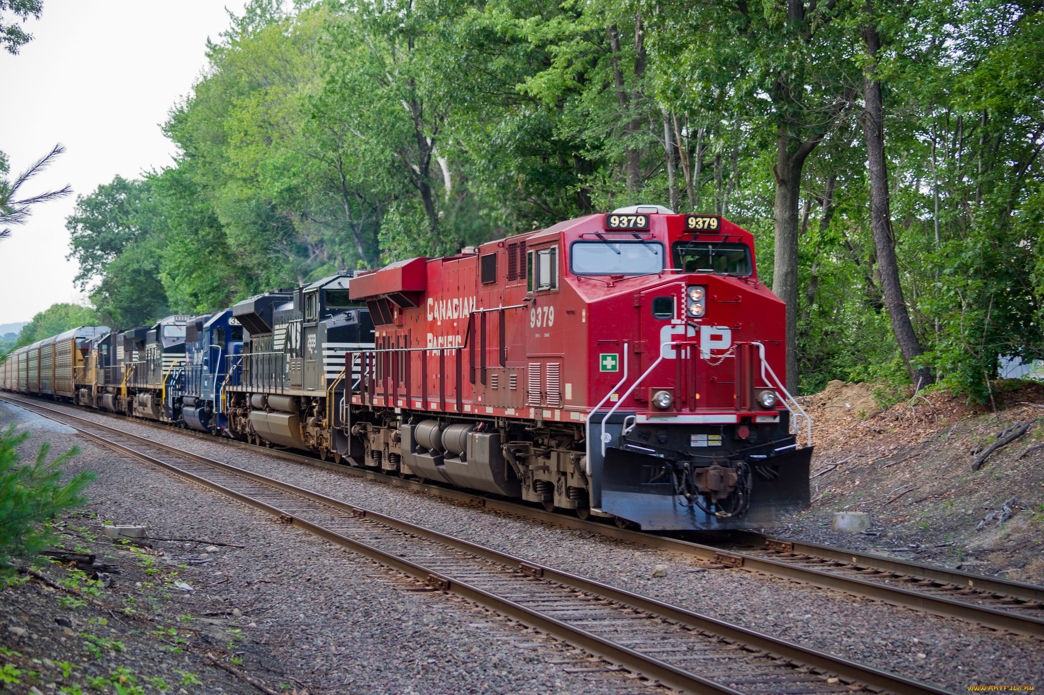 техника, поезда, локомотив, состав