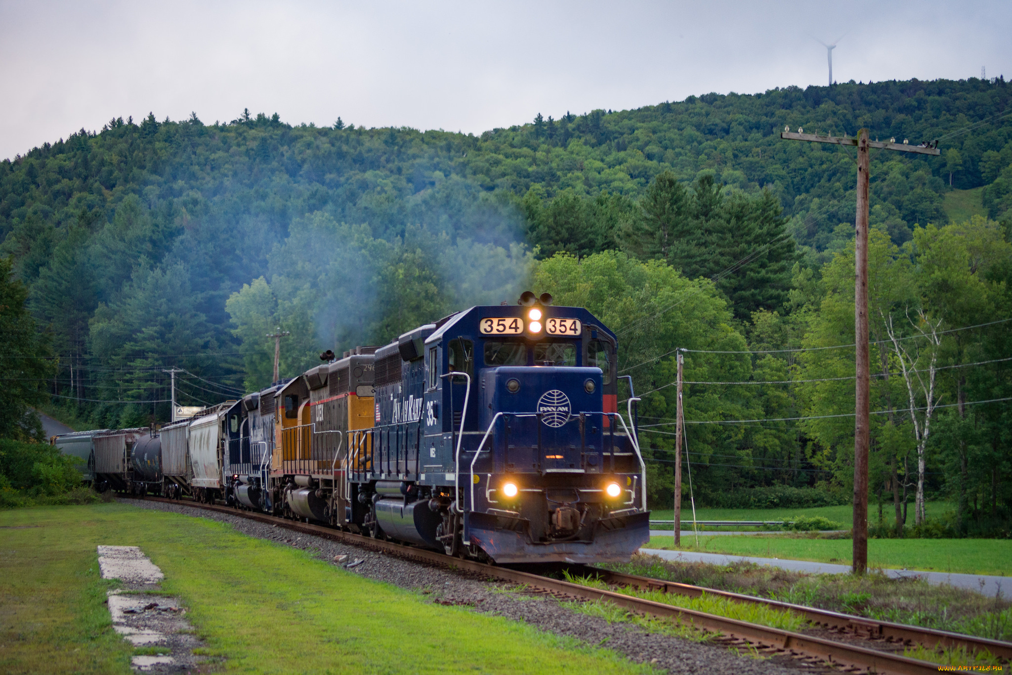 техника, поезда, локомотив, состав