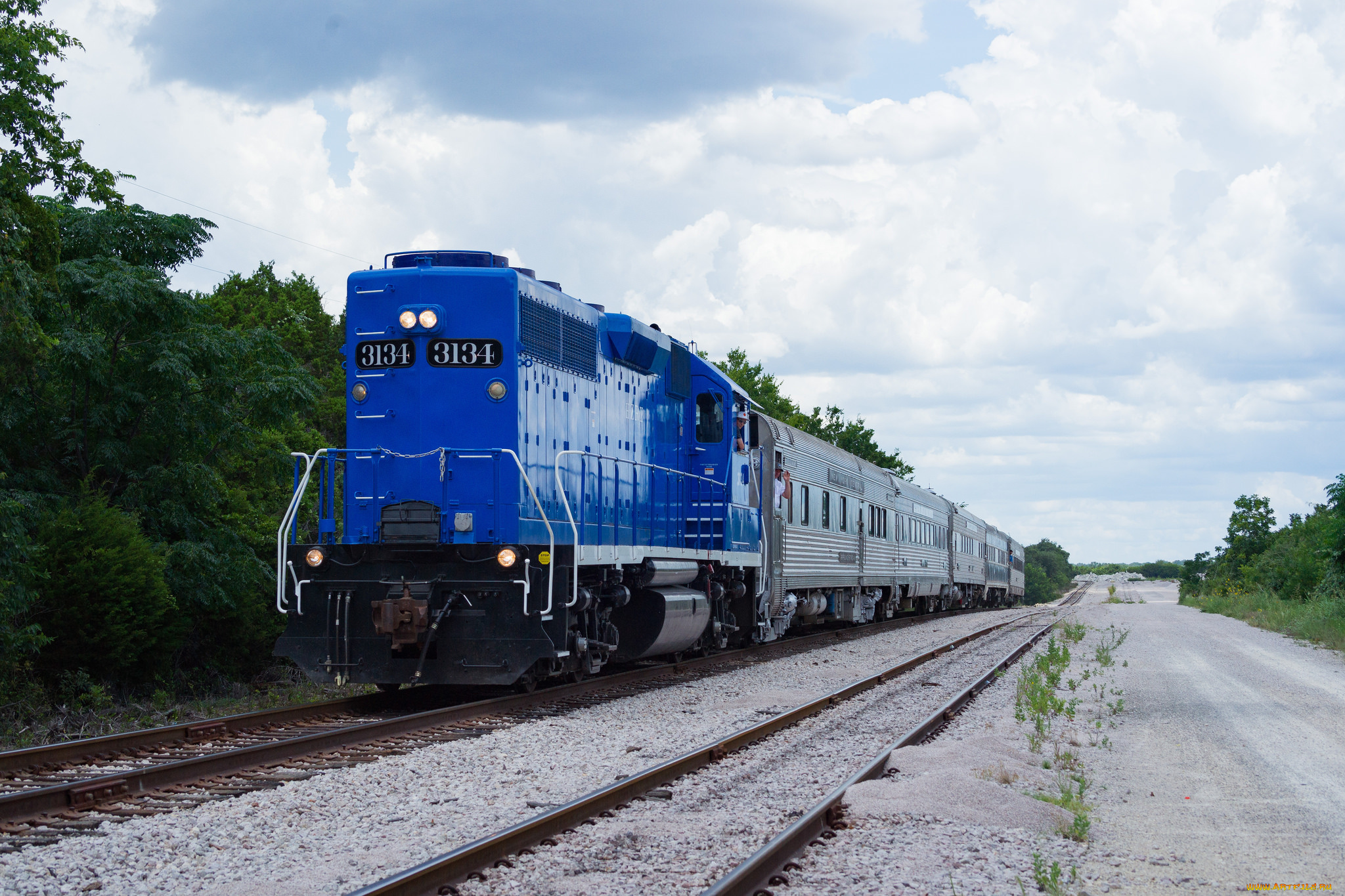 техника, поезда, локомотив, состав