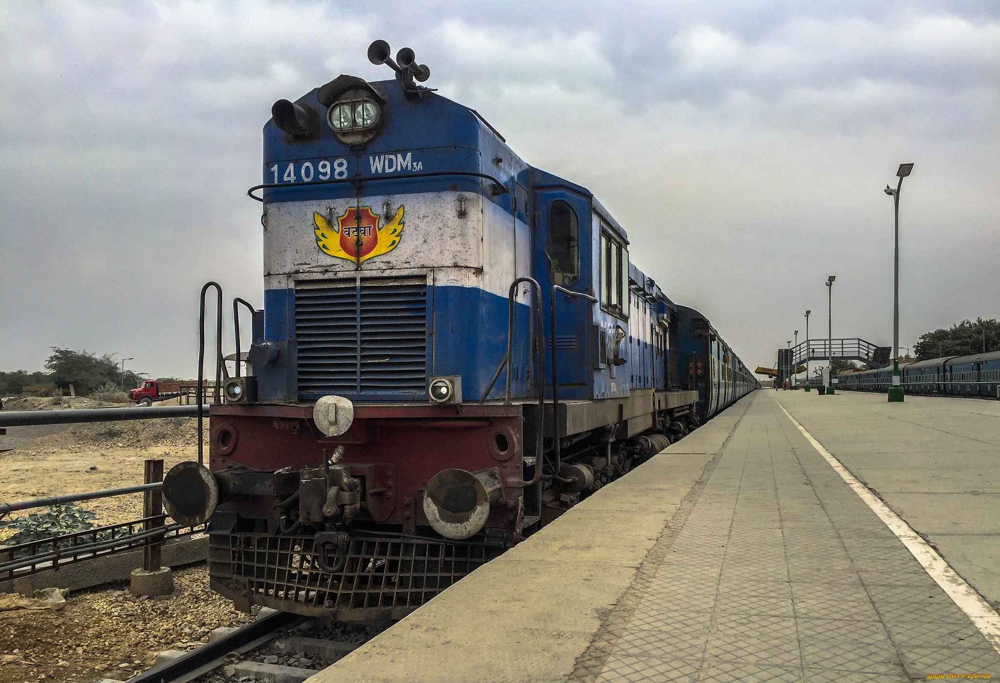 техника, поезда, локомотив, состав