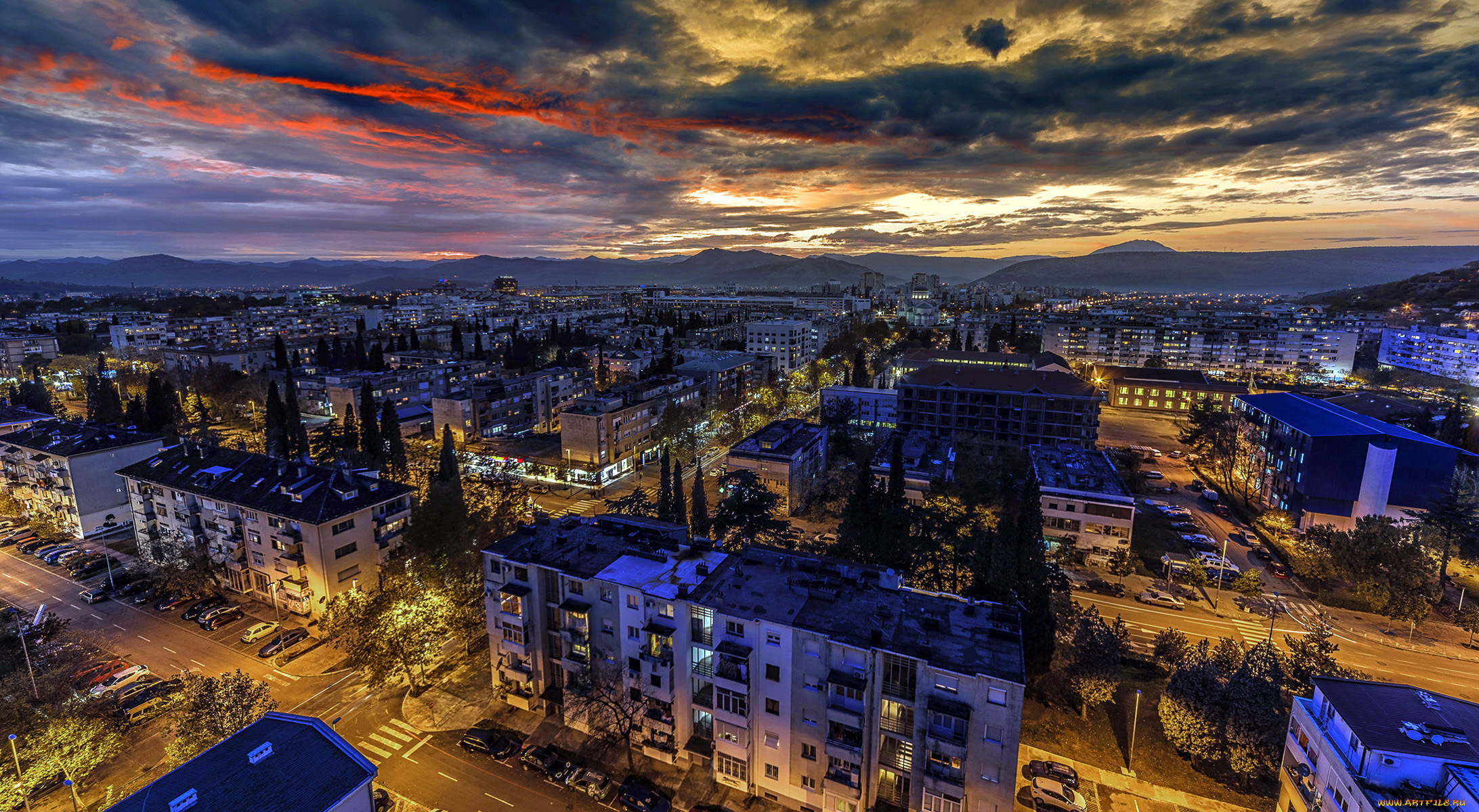 podgorica, montenegro, города, -, столицы, государств