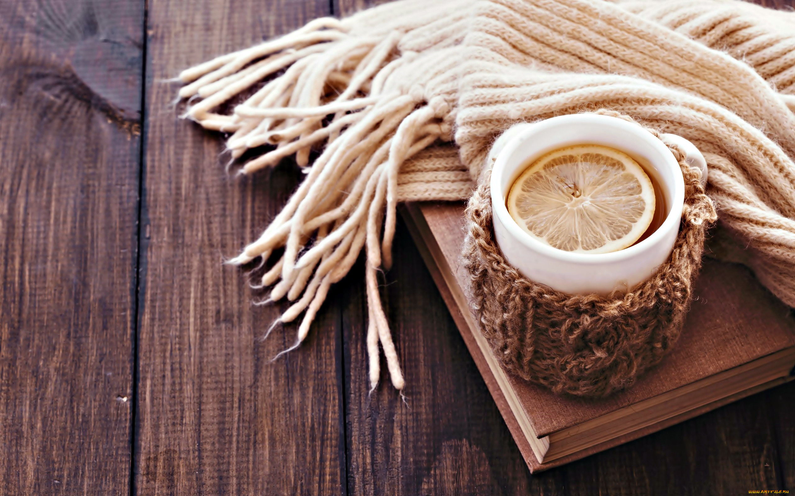 еда, напитки, , Чай, лимон, чай, шарф