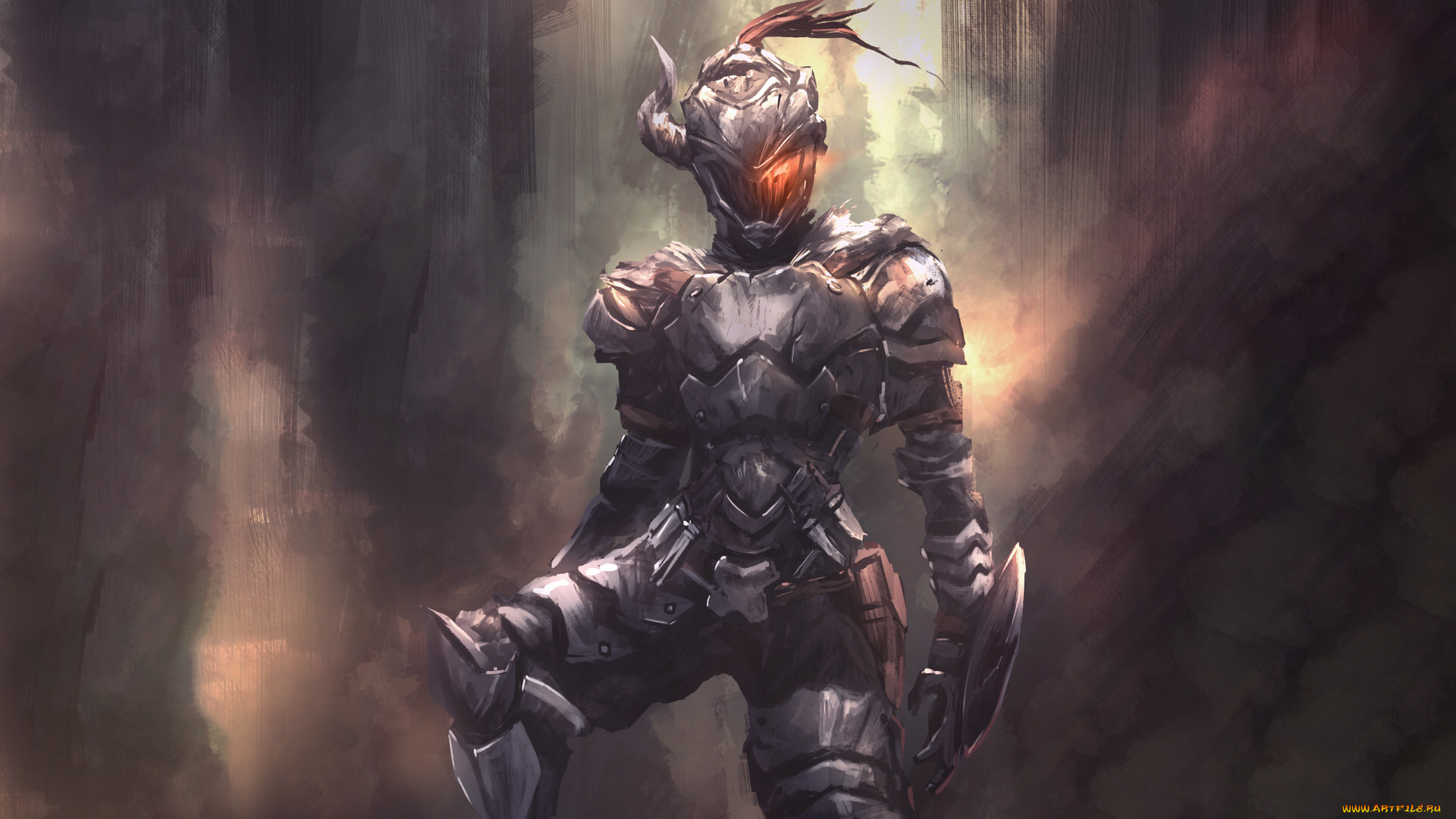 аниме, goblin, slayer, рыцарь