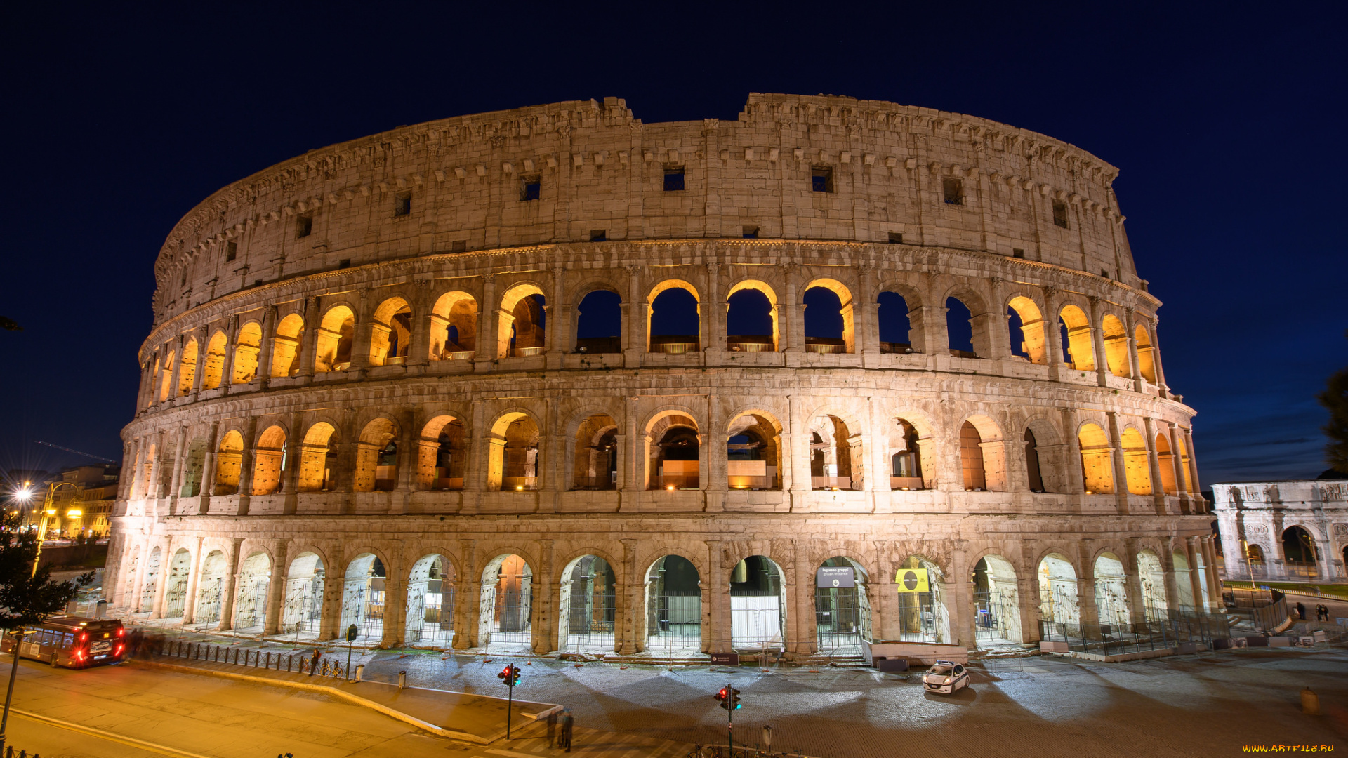 colosseum, , rome, города, рим, , ватикан, , италия, простор