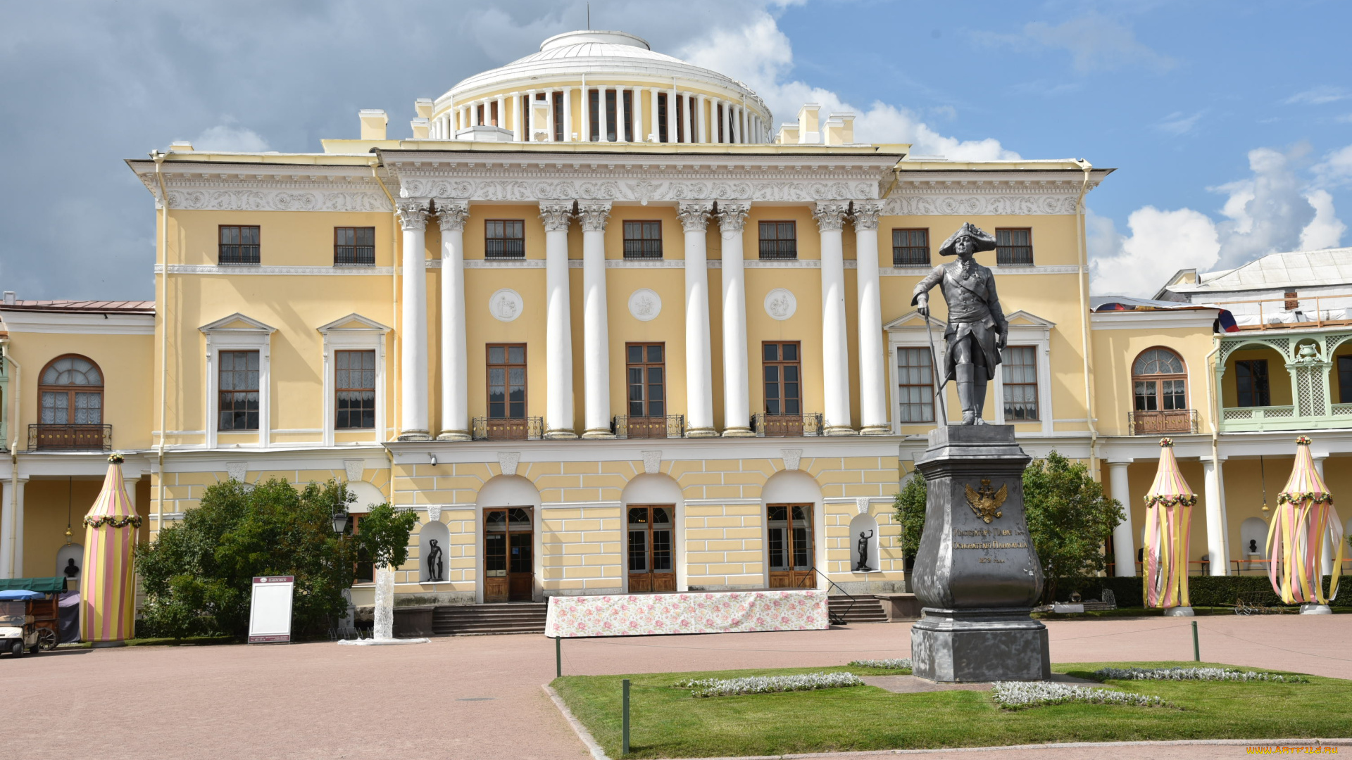 павловск, города, санкт-петербург, , петергоф, , россия, памятник, дворец, санкт-, петербург