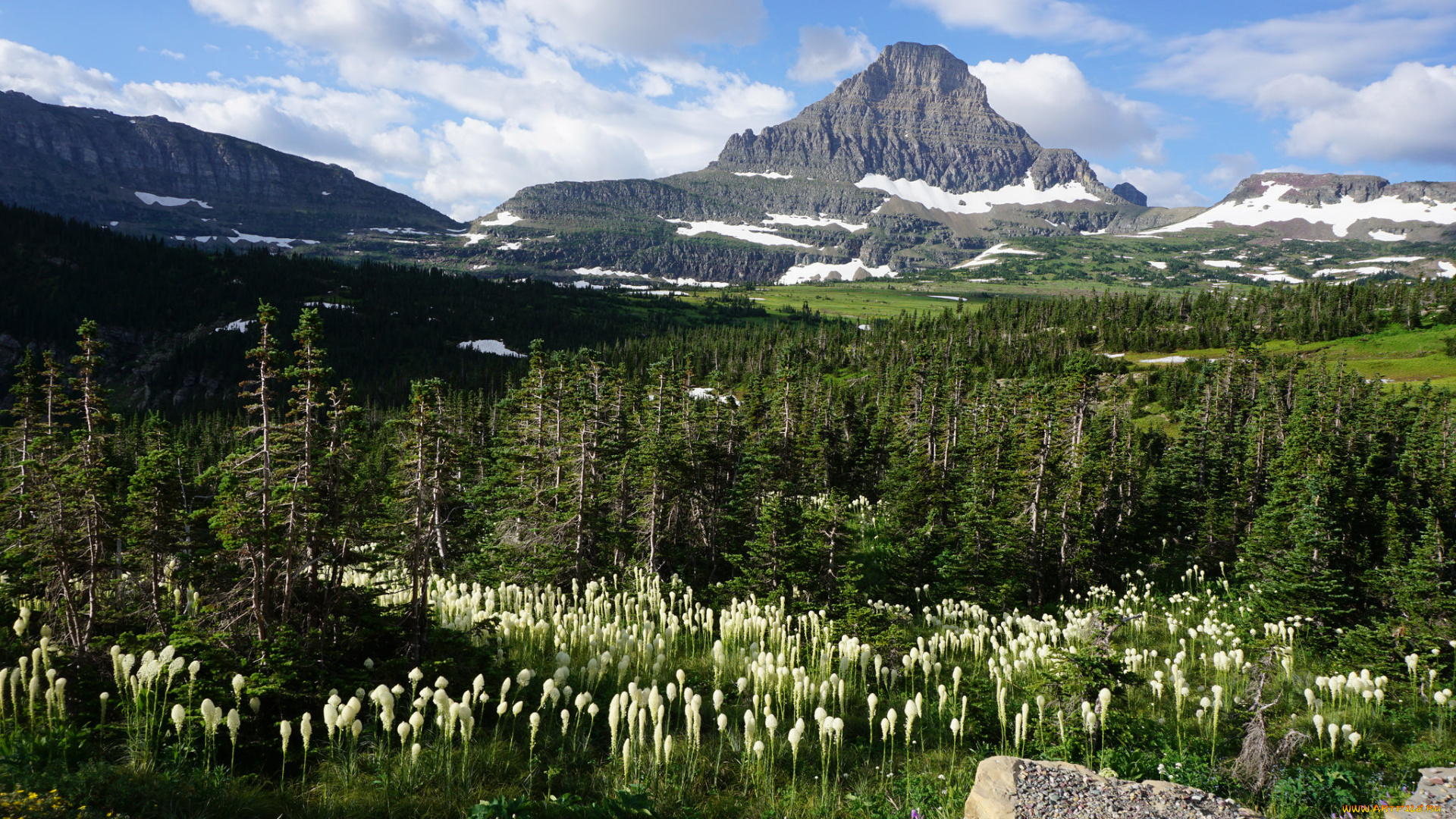 природа, горы, простор