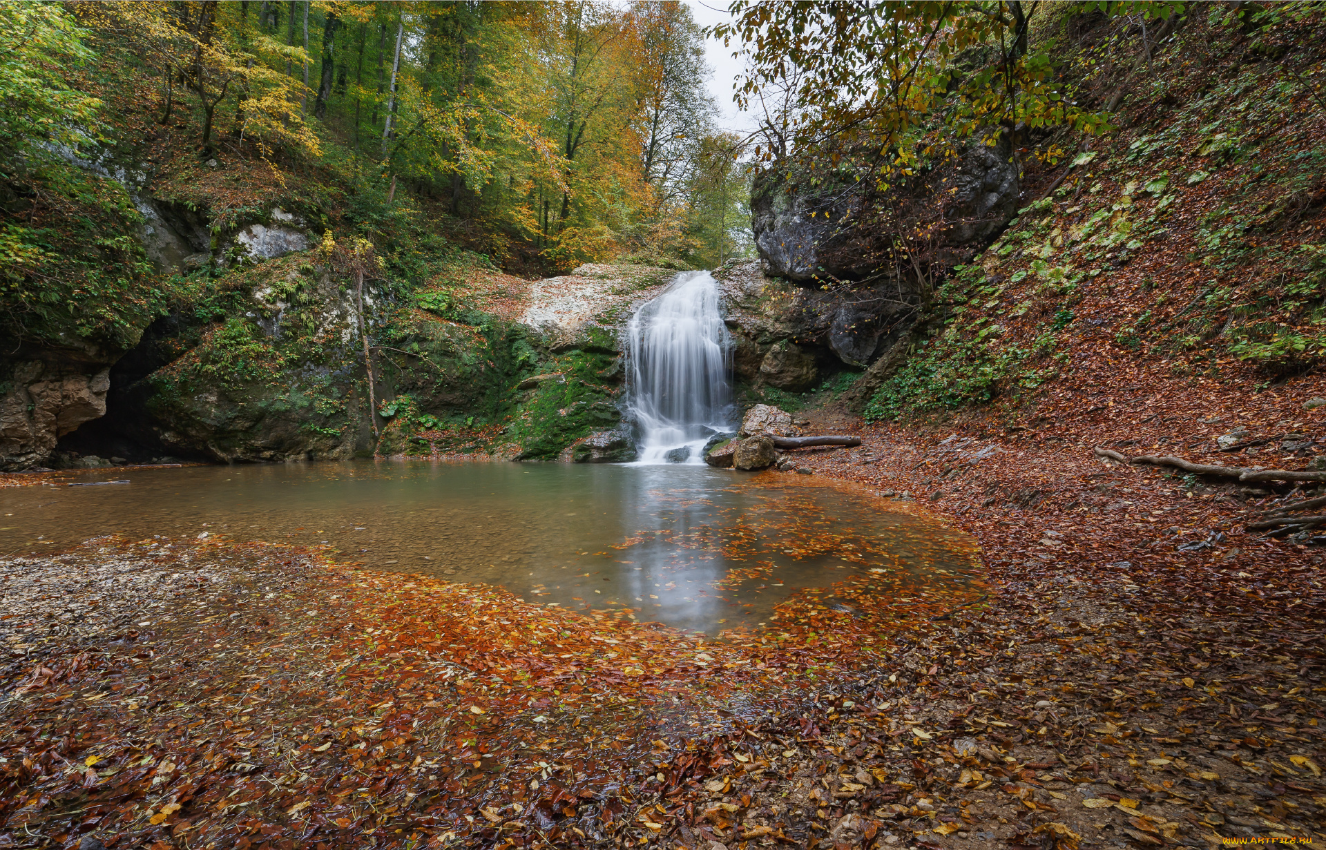 природа, водопады, простор