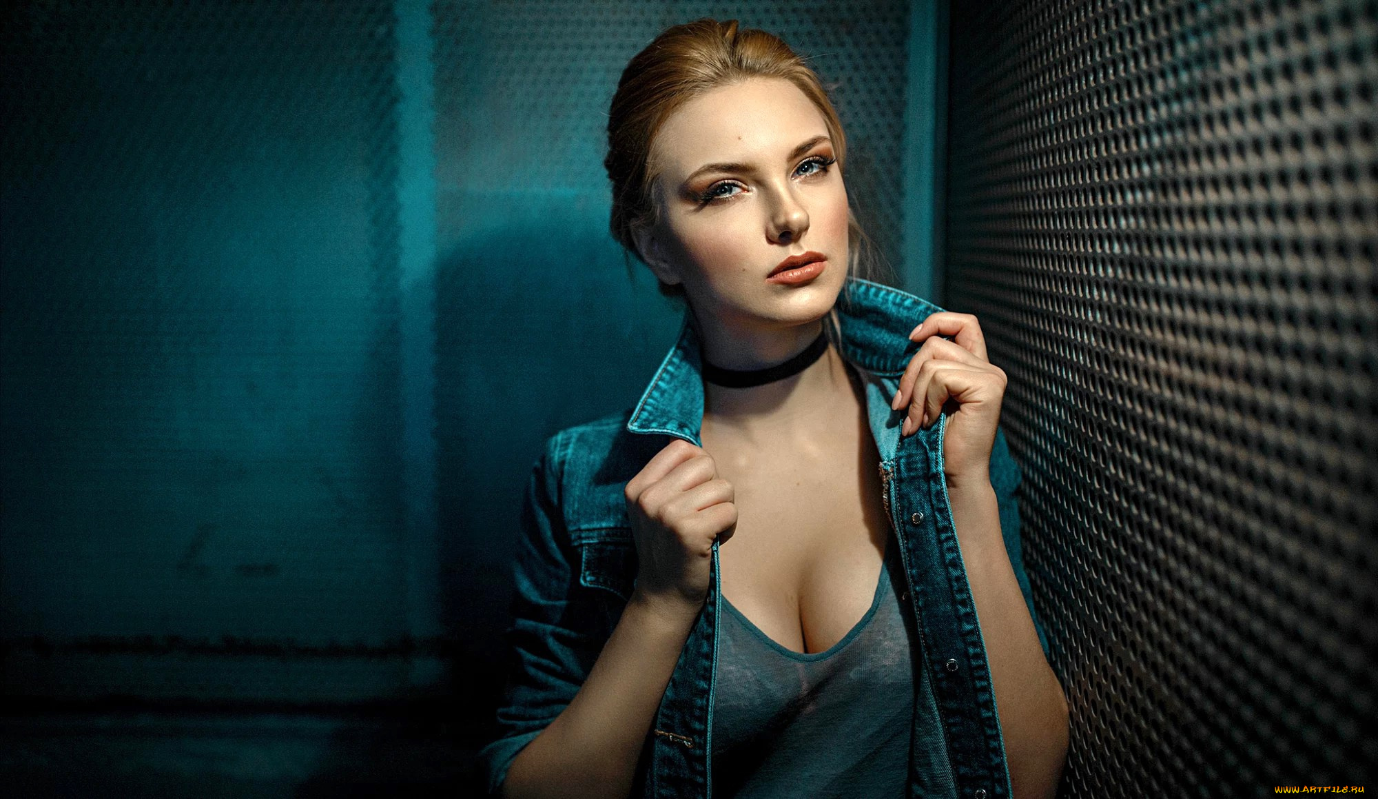 девушки, carla, sonre, девушка, жилет