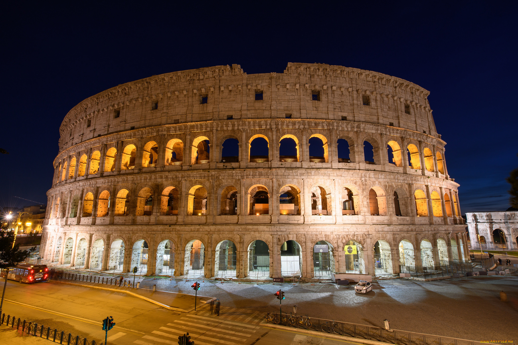 colosseum, , rome, города, рим, , ватикан, , италия, простор