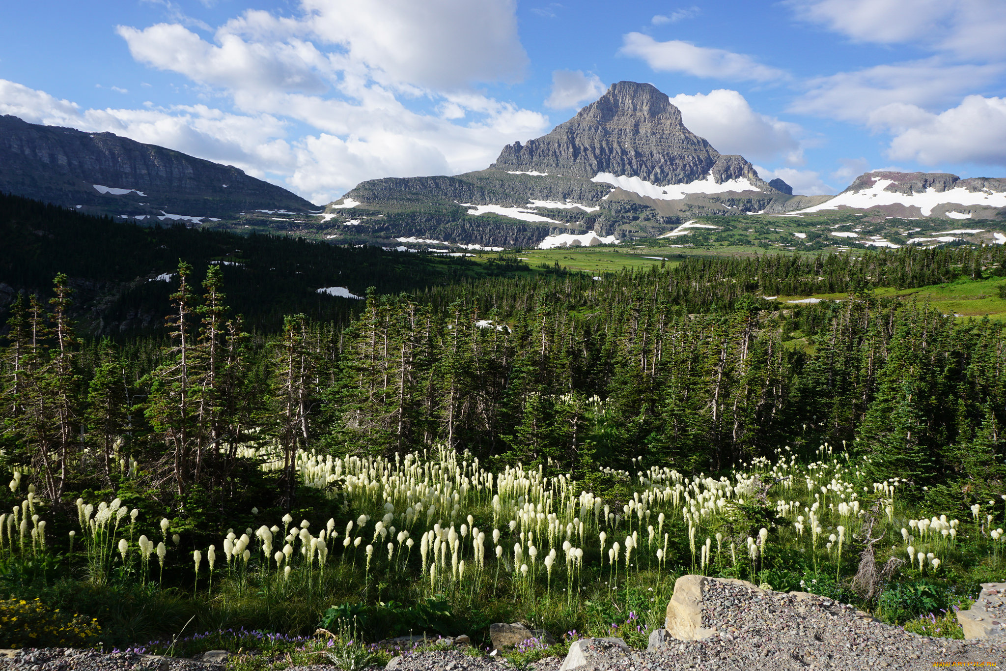 природа, горы, простор