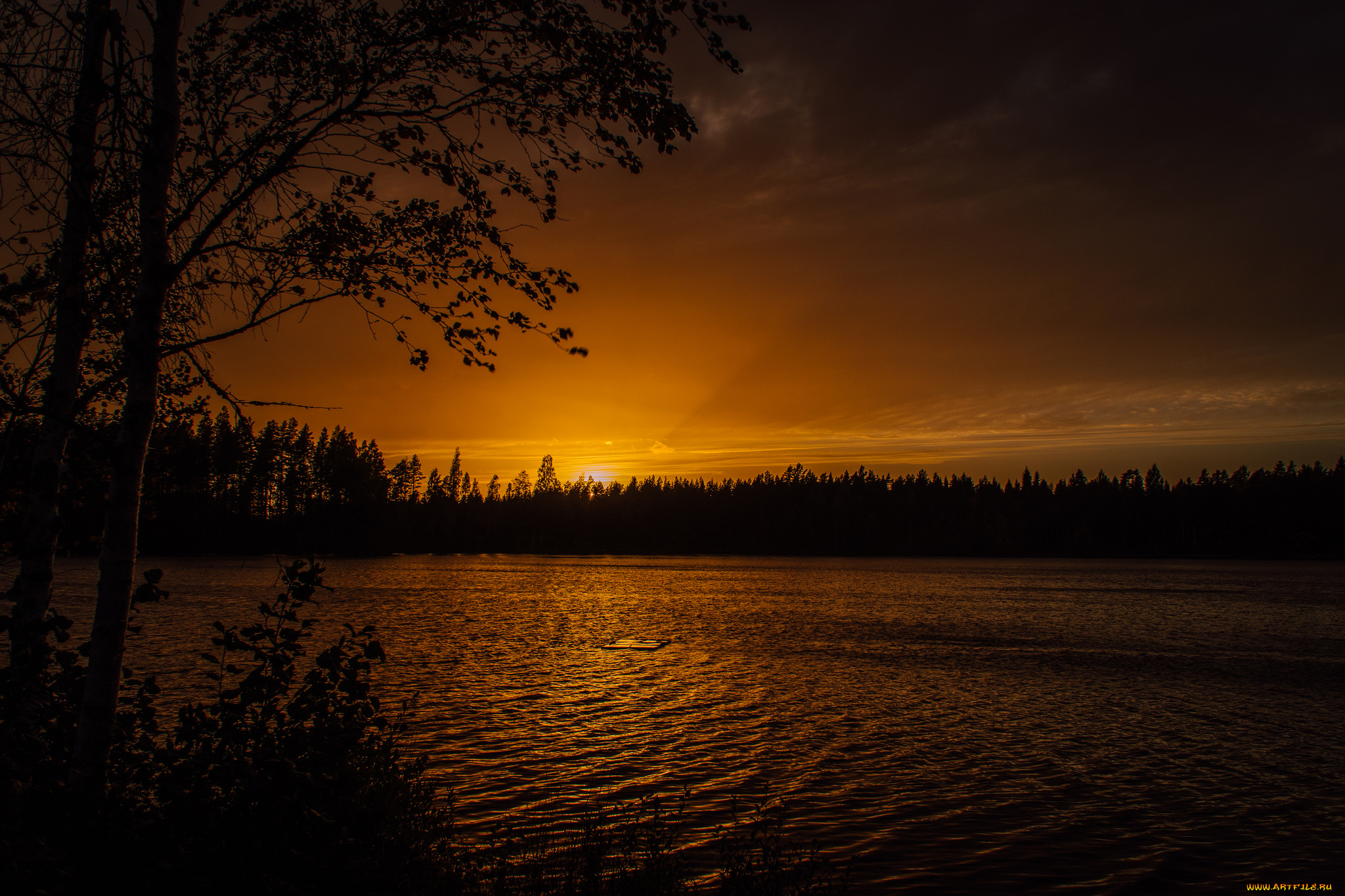 природа, восходы, закаты, простор