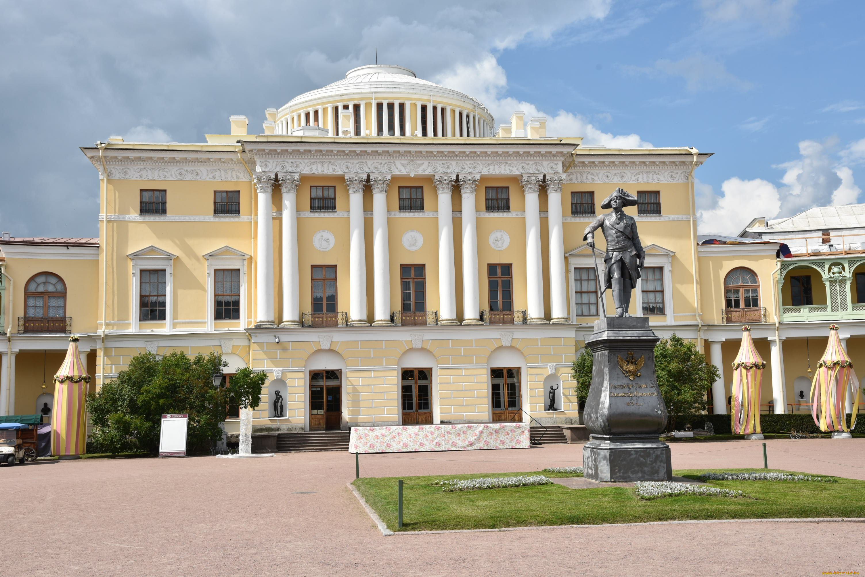 павловск, города, санкт-петербург, , петергоф, , россия, памятник, дворец, санкт-, петербург