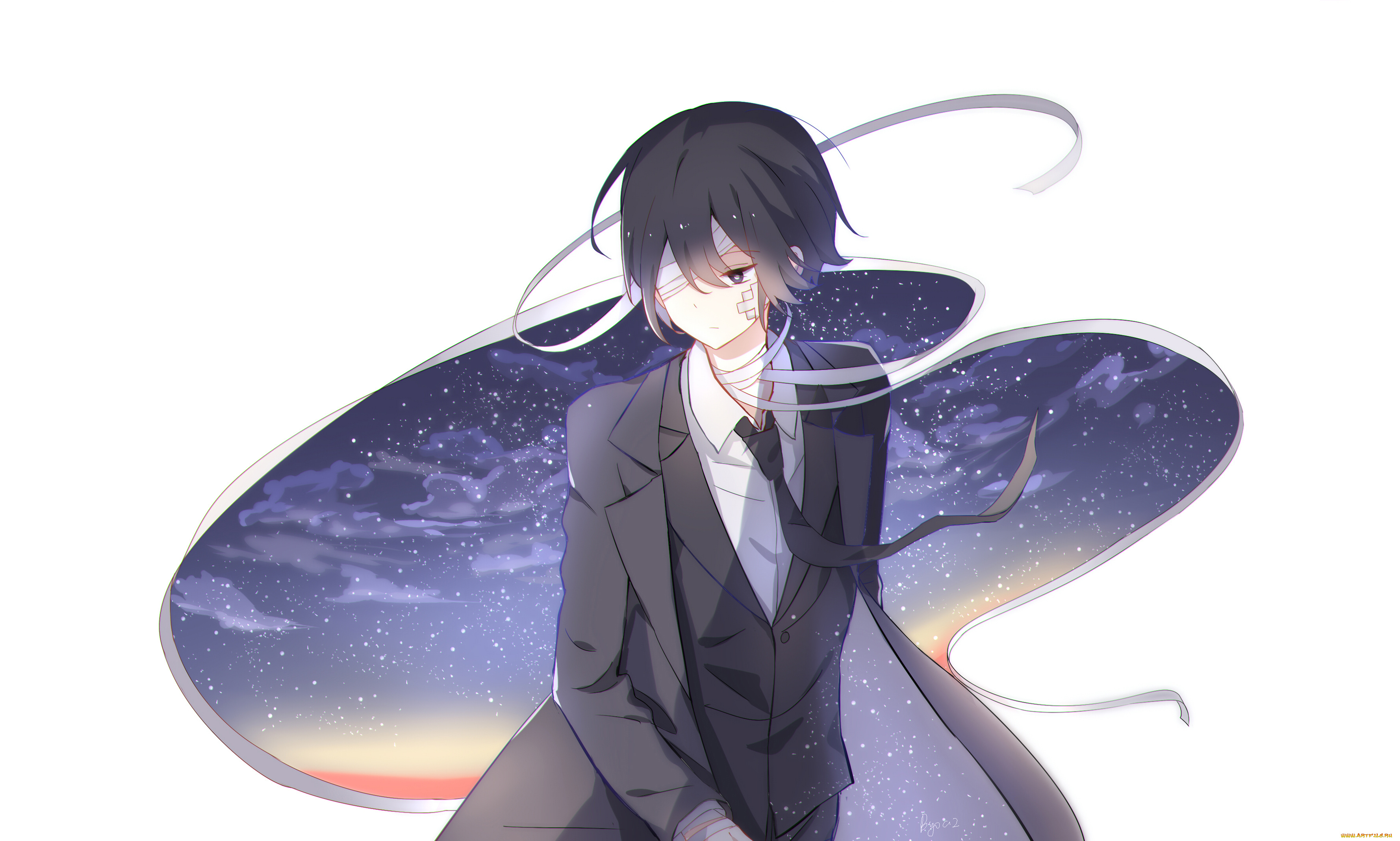 аниме, bungou, stray, dogs, бродячие, псы, литературные, гении