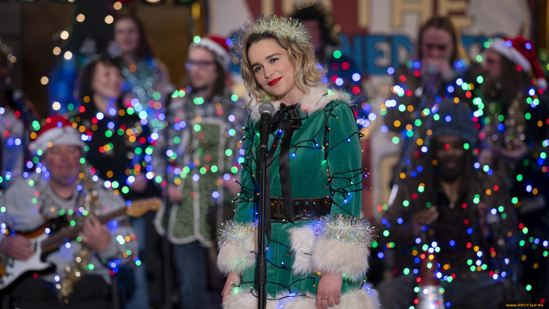 last, christmas, , 2019, кино, фильмы, -unknown, , другое, кадры, из, фильма, рождество, на, двоих, kate, эмилия, кларк, драма, мелодрама, комедия