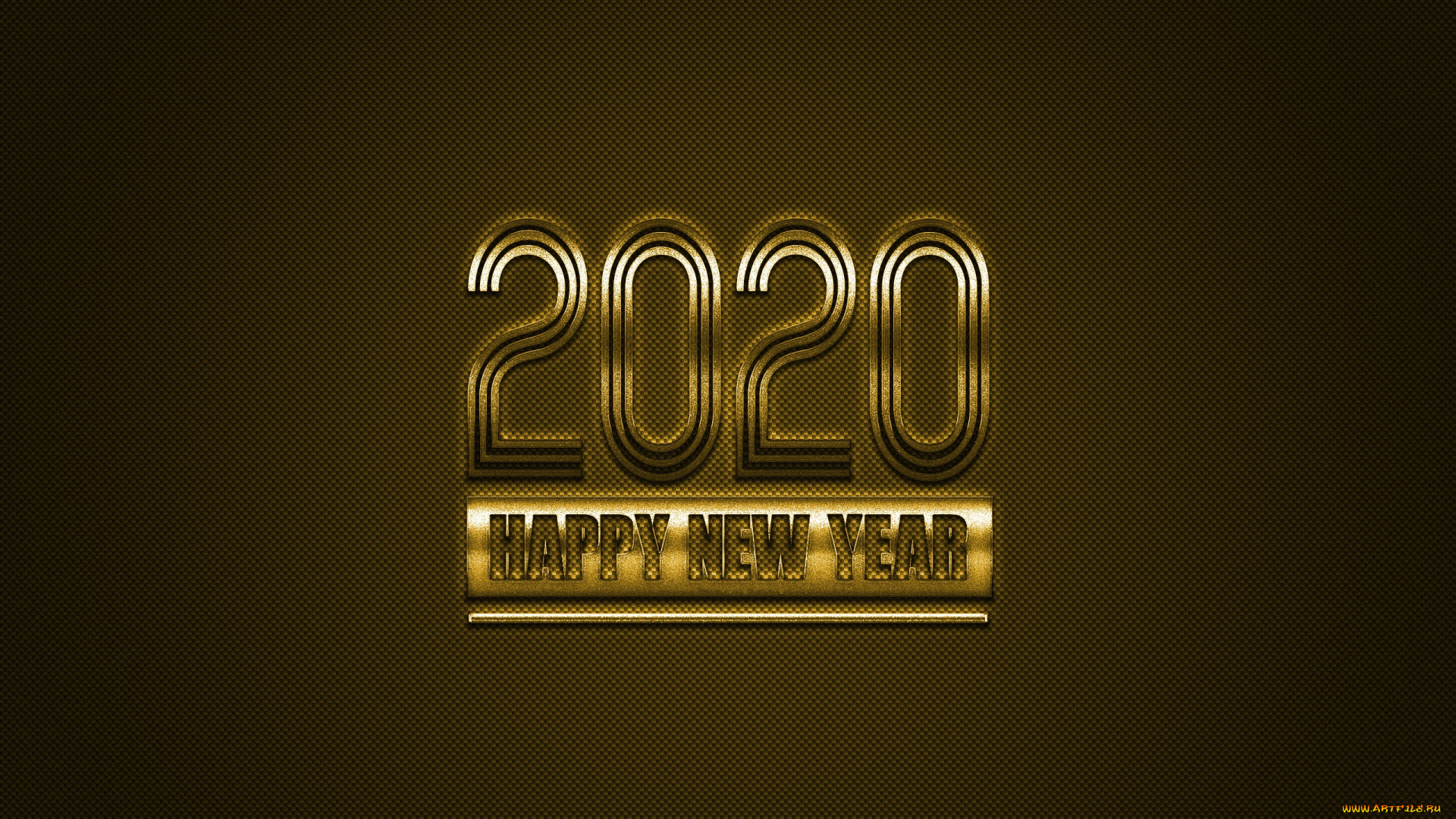 праздничные, векторная, графика, , новый, год, текстура, рождество, золотой, металл, фон, c, новым, 2020, годом, углерод