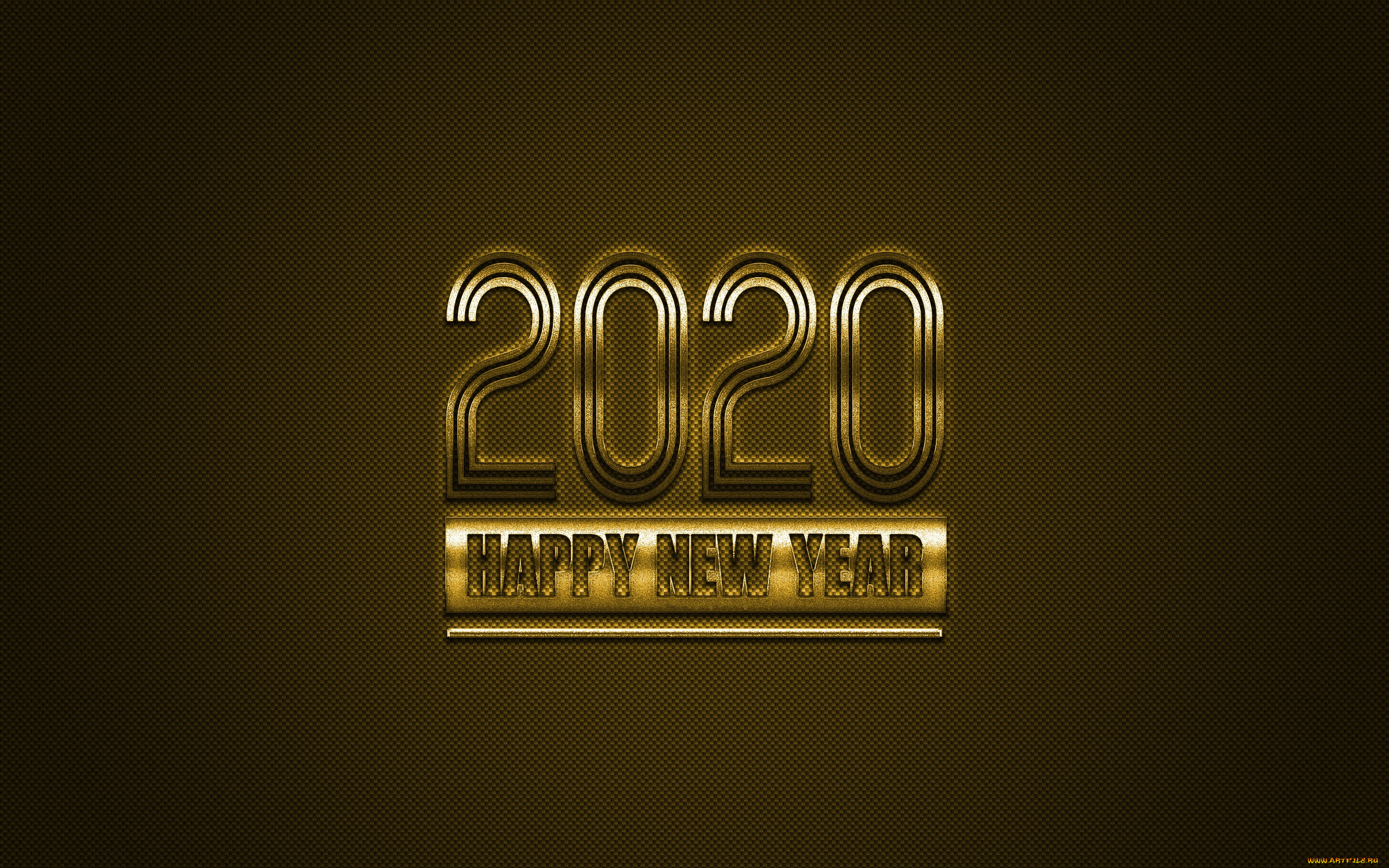 праздничные, векторная, графика, , новый, год, текстура, рождество, золотой, металл, фон, c, новым, 2020, годом, углерод
