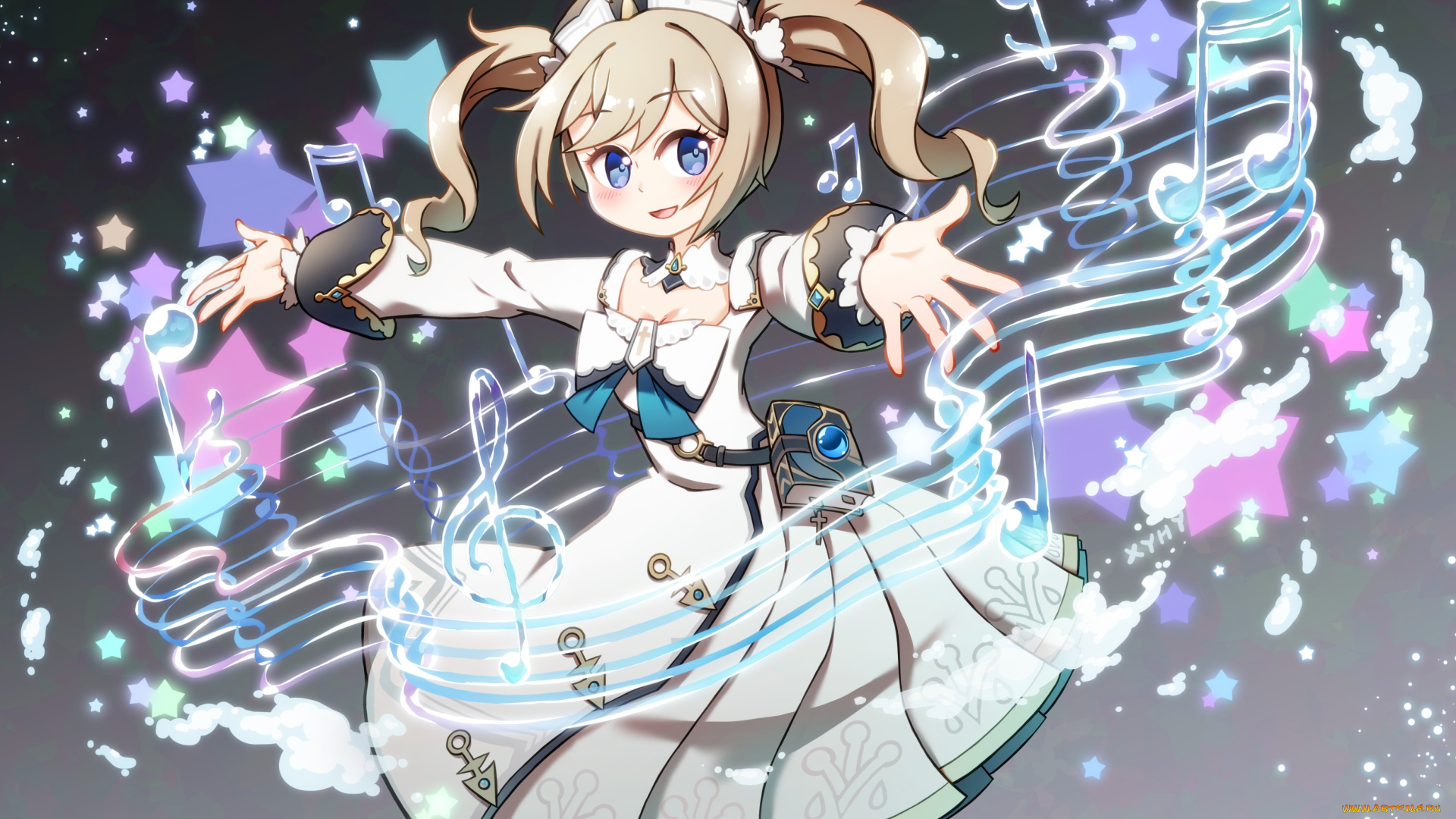 аниме, genshin, impact, genshin, impact