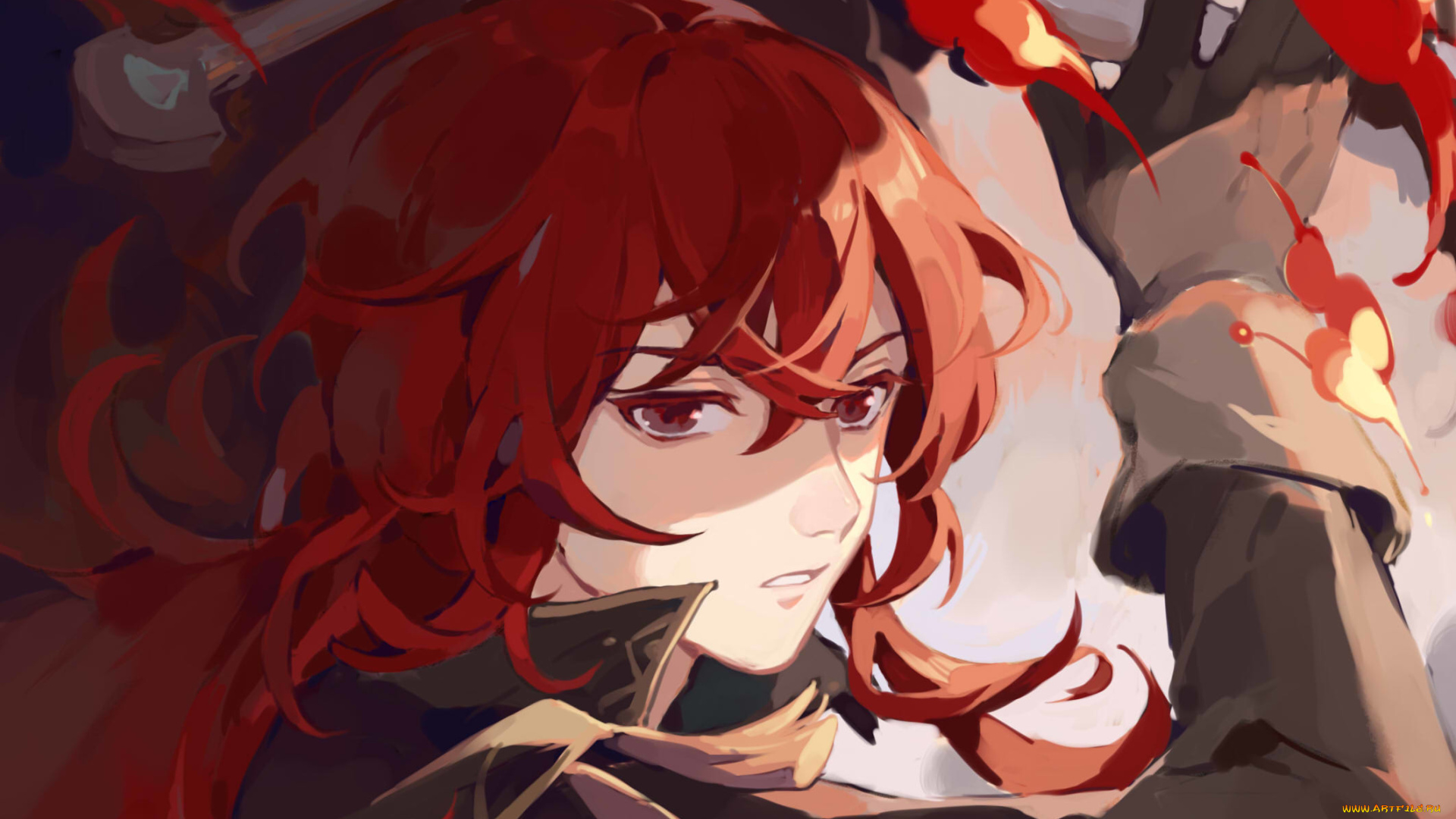 аниме, genshin, impact, genshin, impact