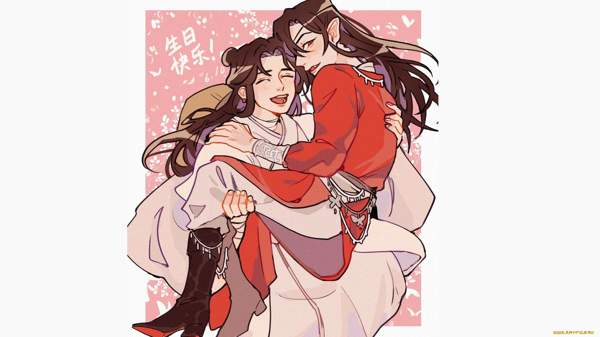 аниме, tian, guan, ci, fu, благословение, небожителей, tian, guan, ci, fu, мосян, тунсю