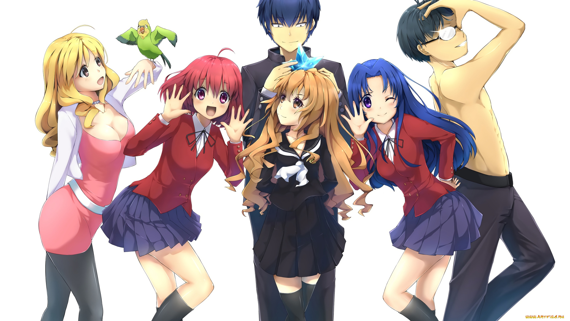 аниме, toradora