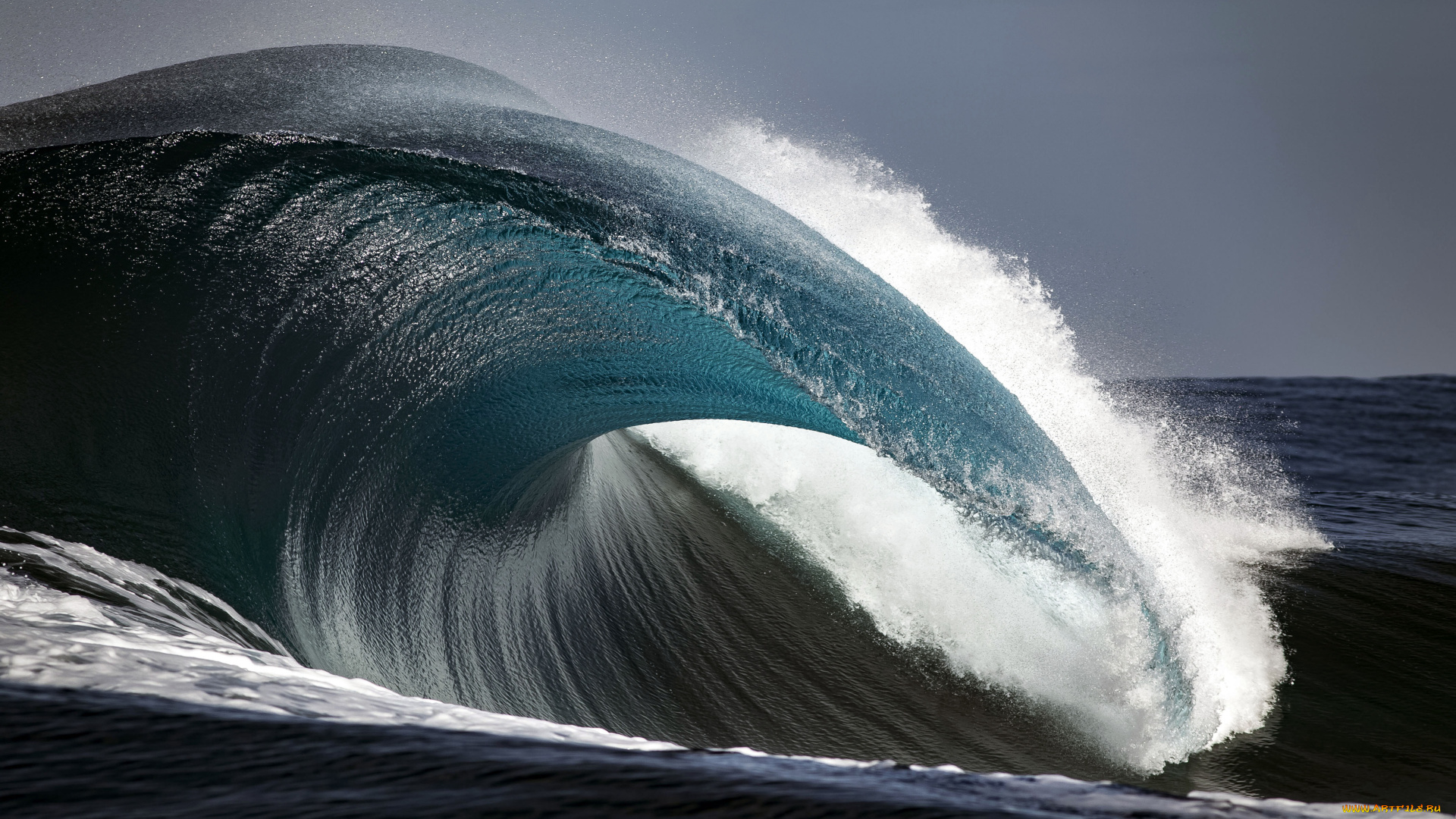 солитон, природа, моря, океаны, волны, шторм, буря, брызги, вода, океан, море, небо, непогода, ветер