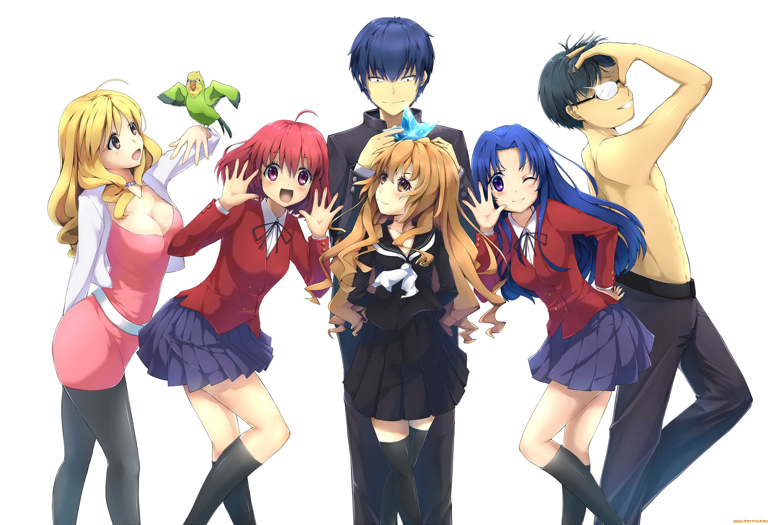 аниме, toradora